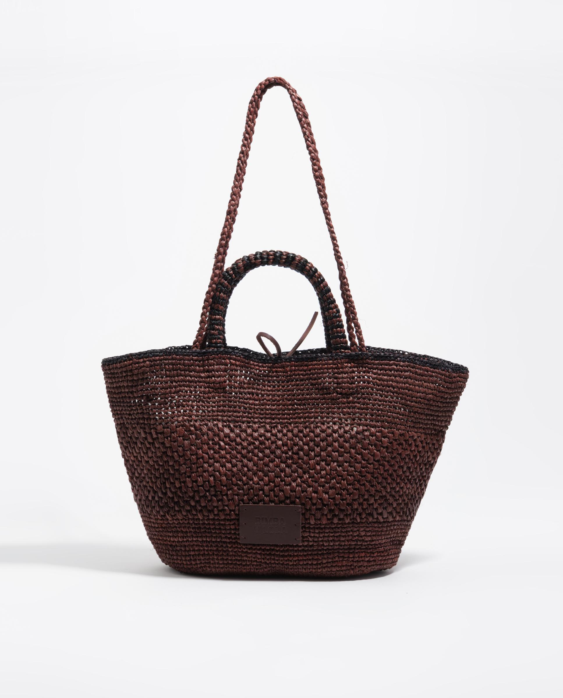 Imagem 0 de Cesto Entrançado Grande em Ráfia