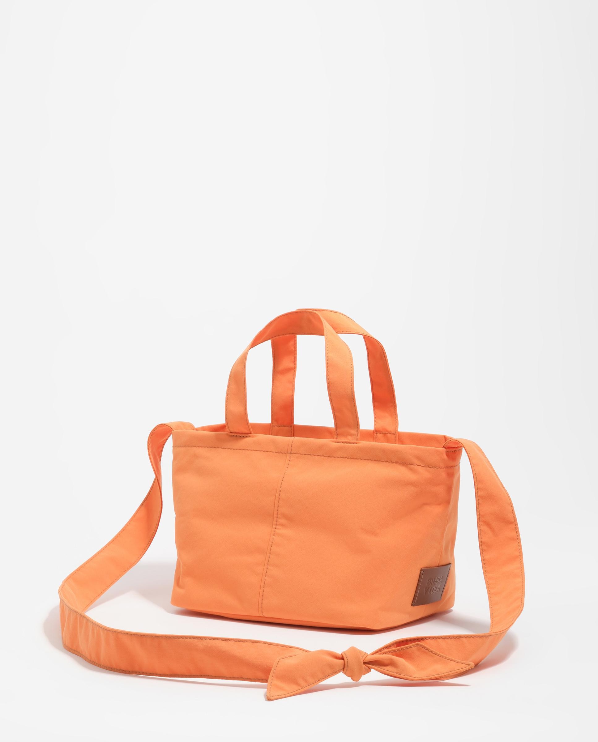 Mala a Tiracolo com Fecho Zip Multiposições Laranja-5