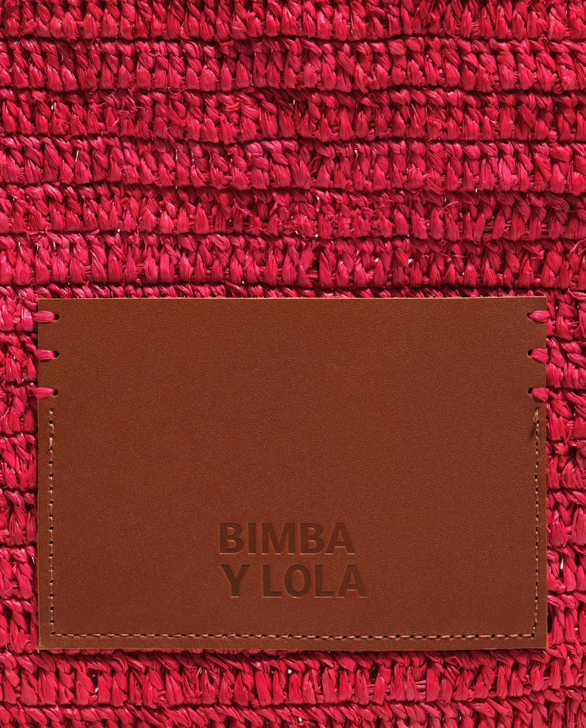 Mala Entrançada Grande Vermelho-4