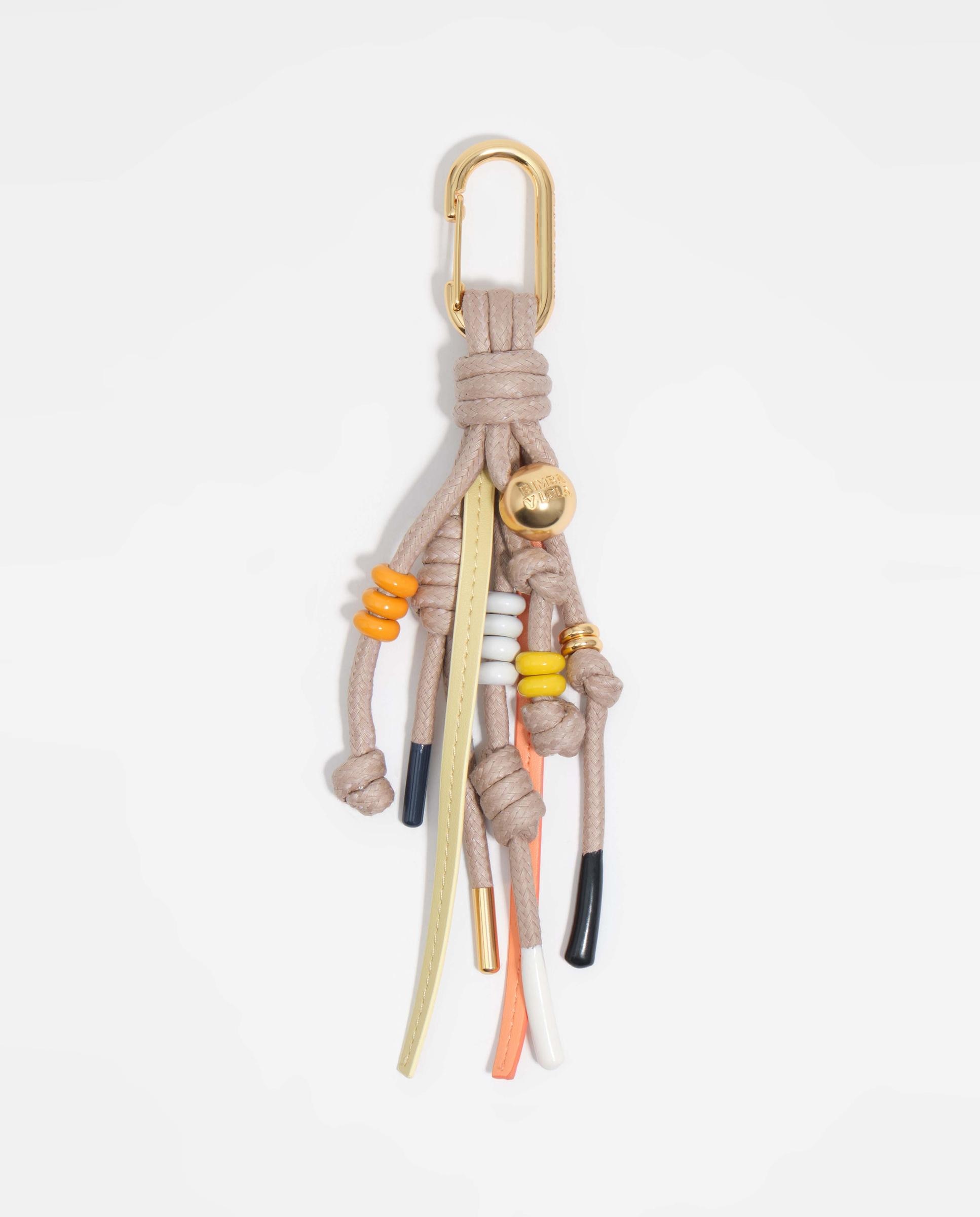 Imagem 0 de Porta-chaves Pompom Cabos e Beads