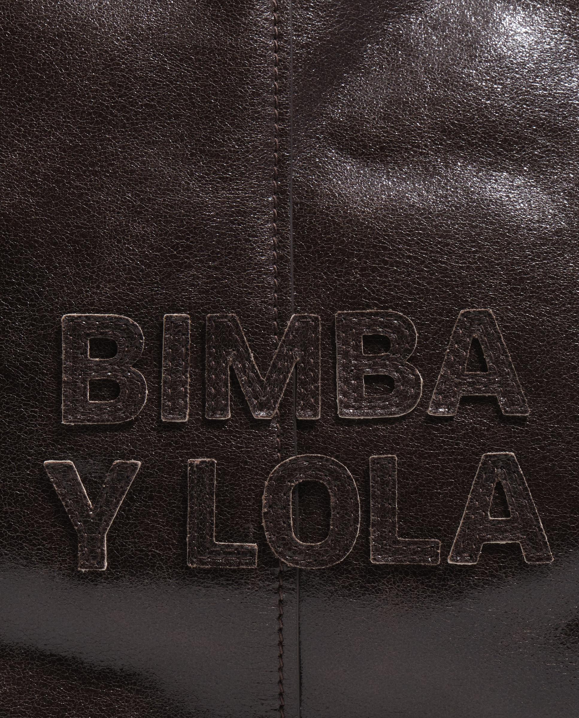 Mala de Ombro Shopper Grande Pele Chocolate-3