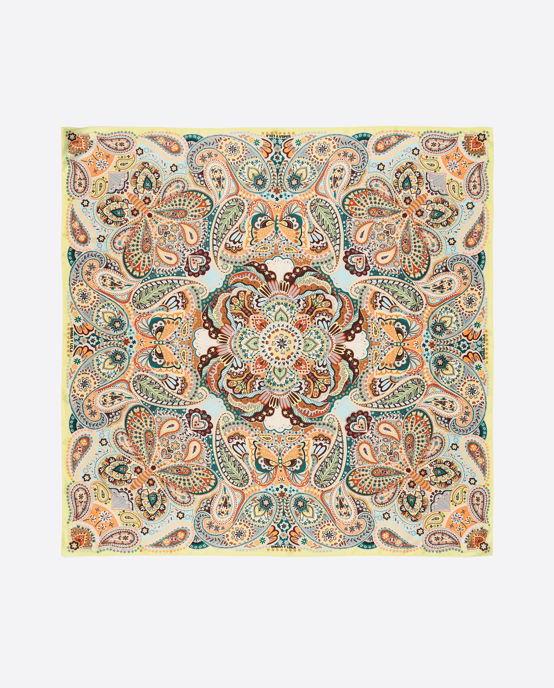 Imagem 0 de Écharpe Quadrada com Estampado Paisley