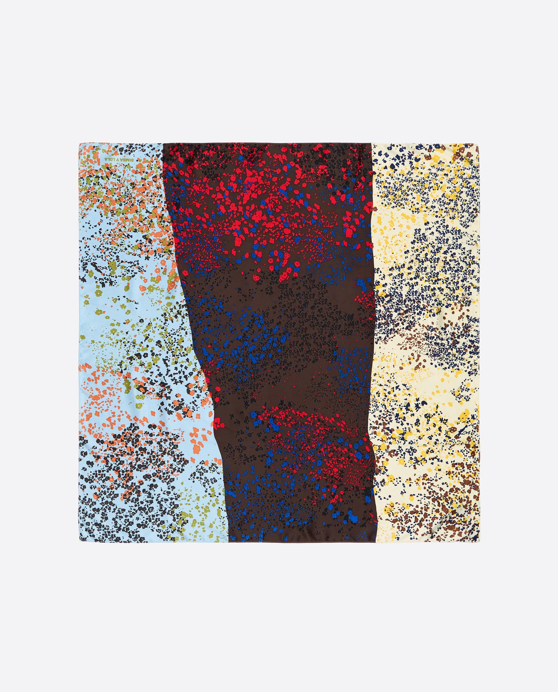 Imagem 0 de Écharpe Quadrada Patchwork com Flores