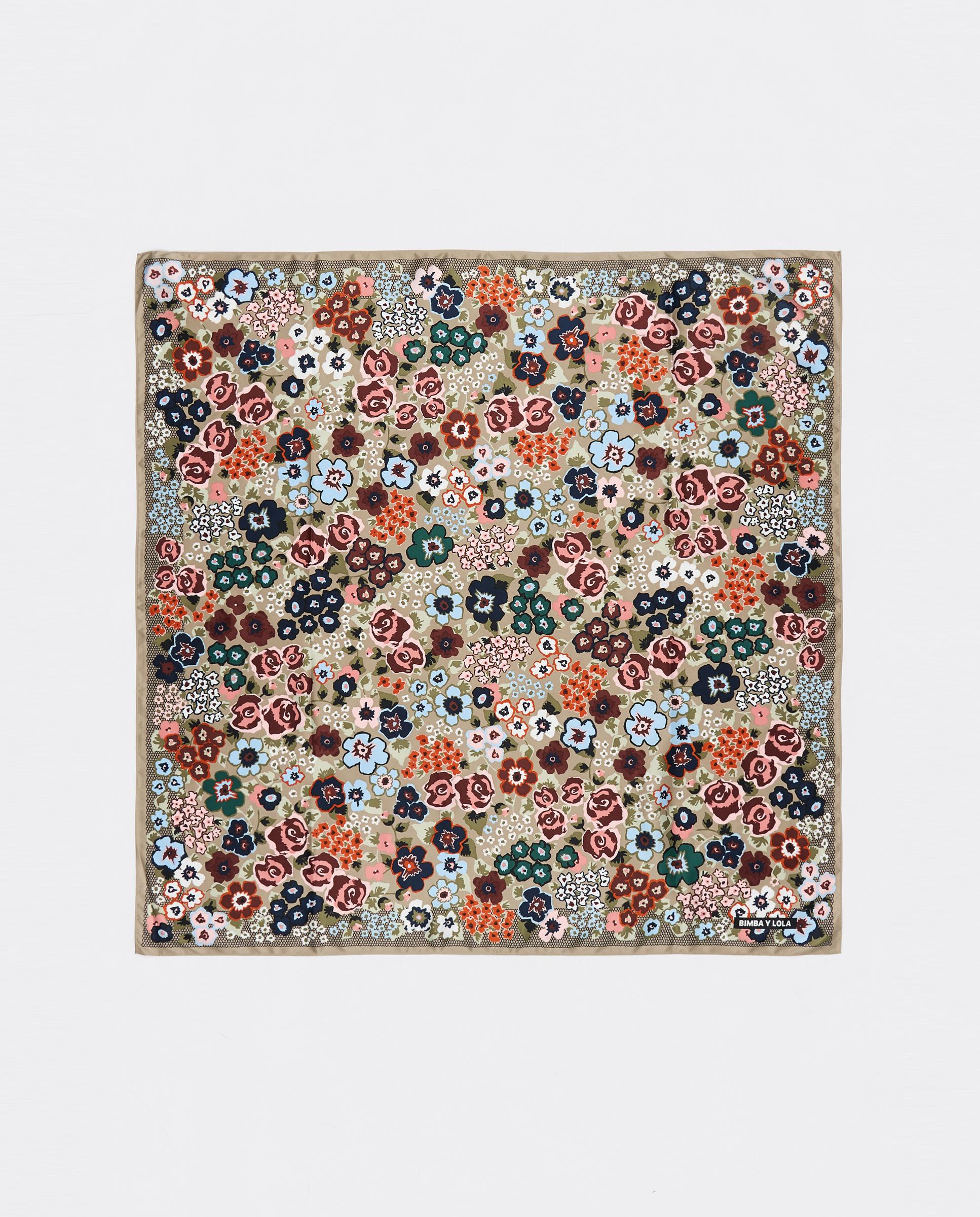 Imagem 0 de Écharpe Quadrada Jardim de Flores