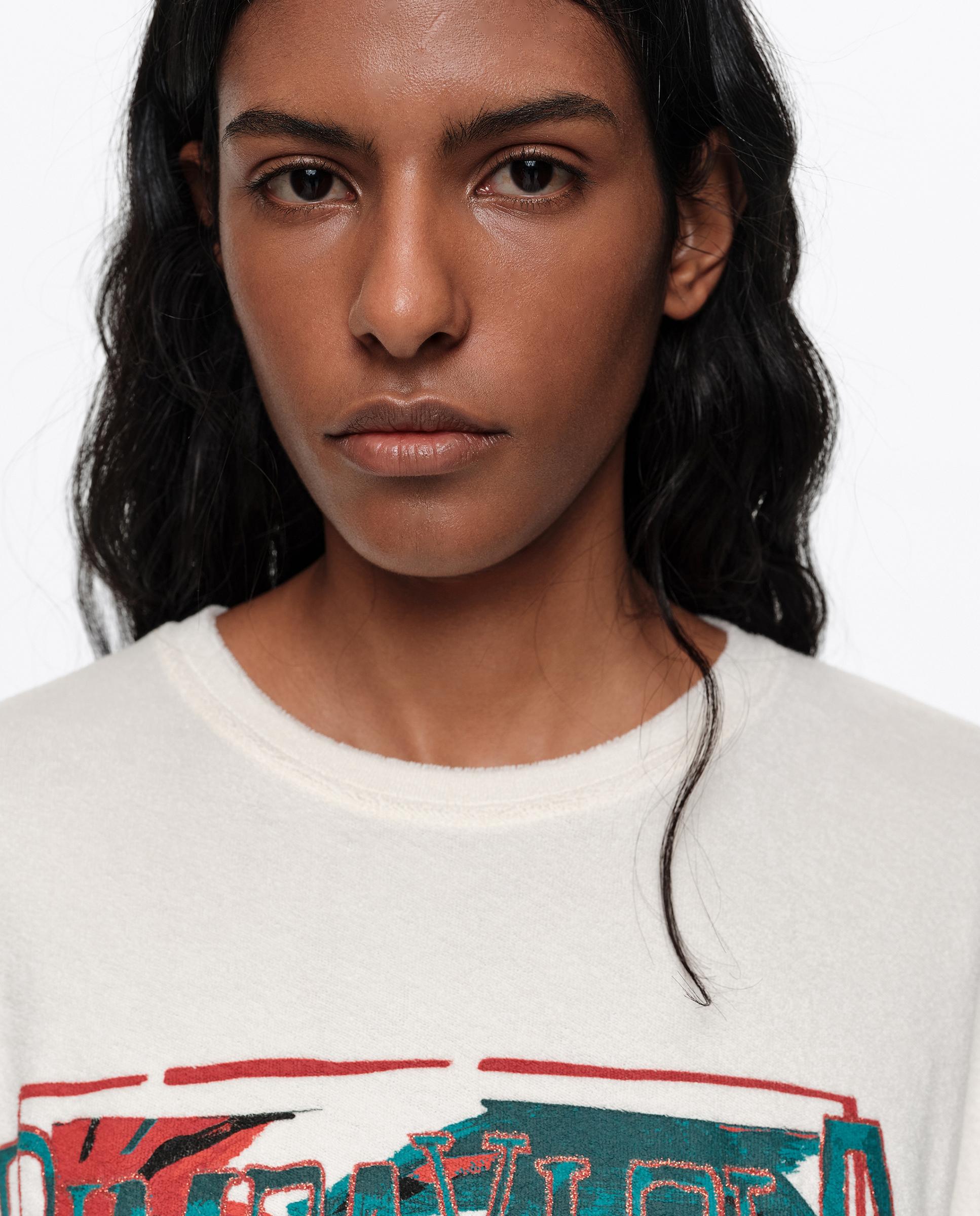 Sweatshirt com Logo Branco-2