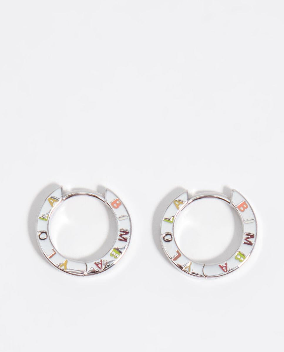 Imagem 0 de Brincos de Aro com Logo