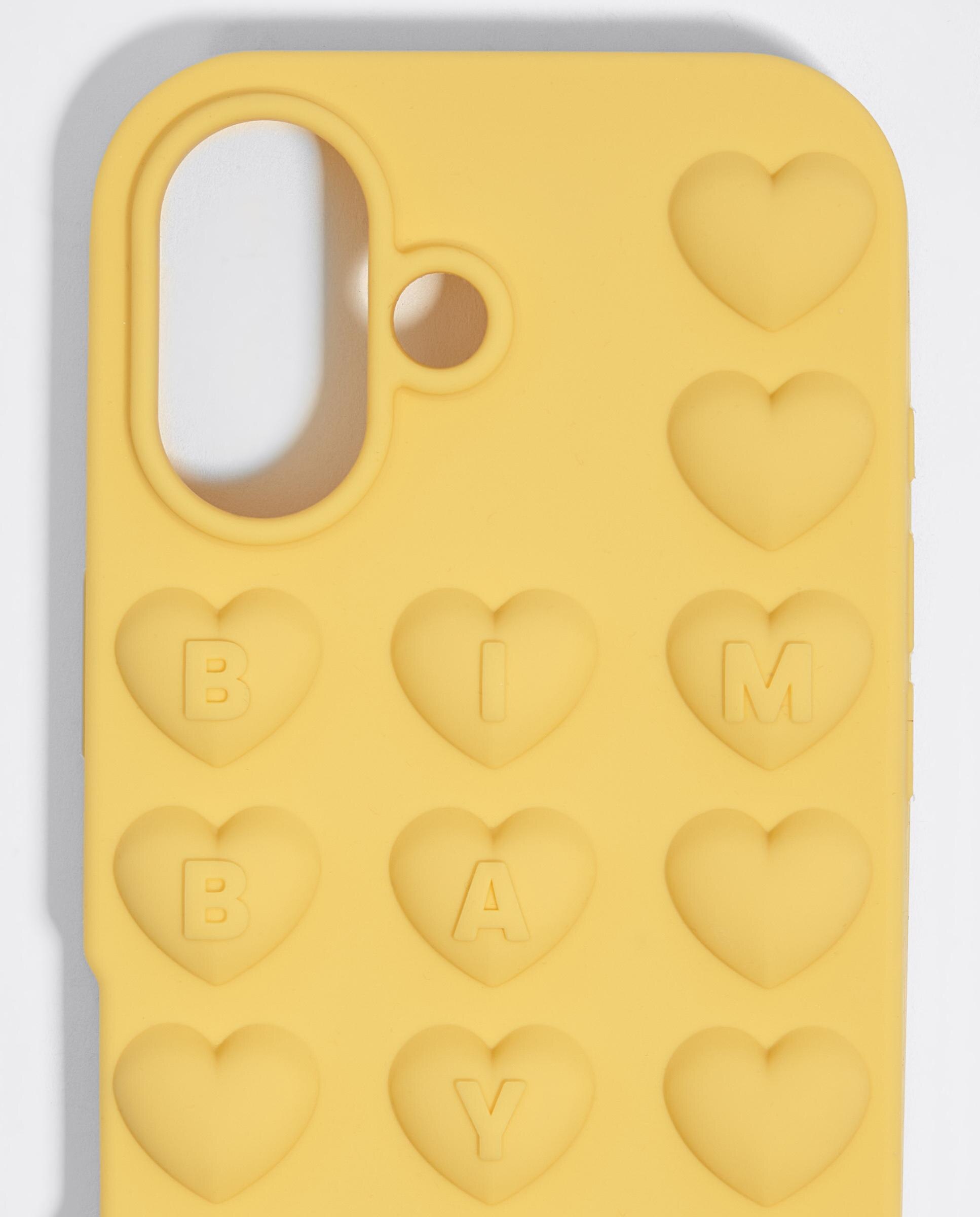 Acessório Tecnológico para Telemóvel em Silicone Iphone 17 Cabo Amarelo-2