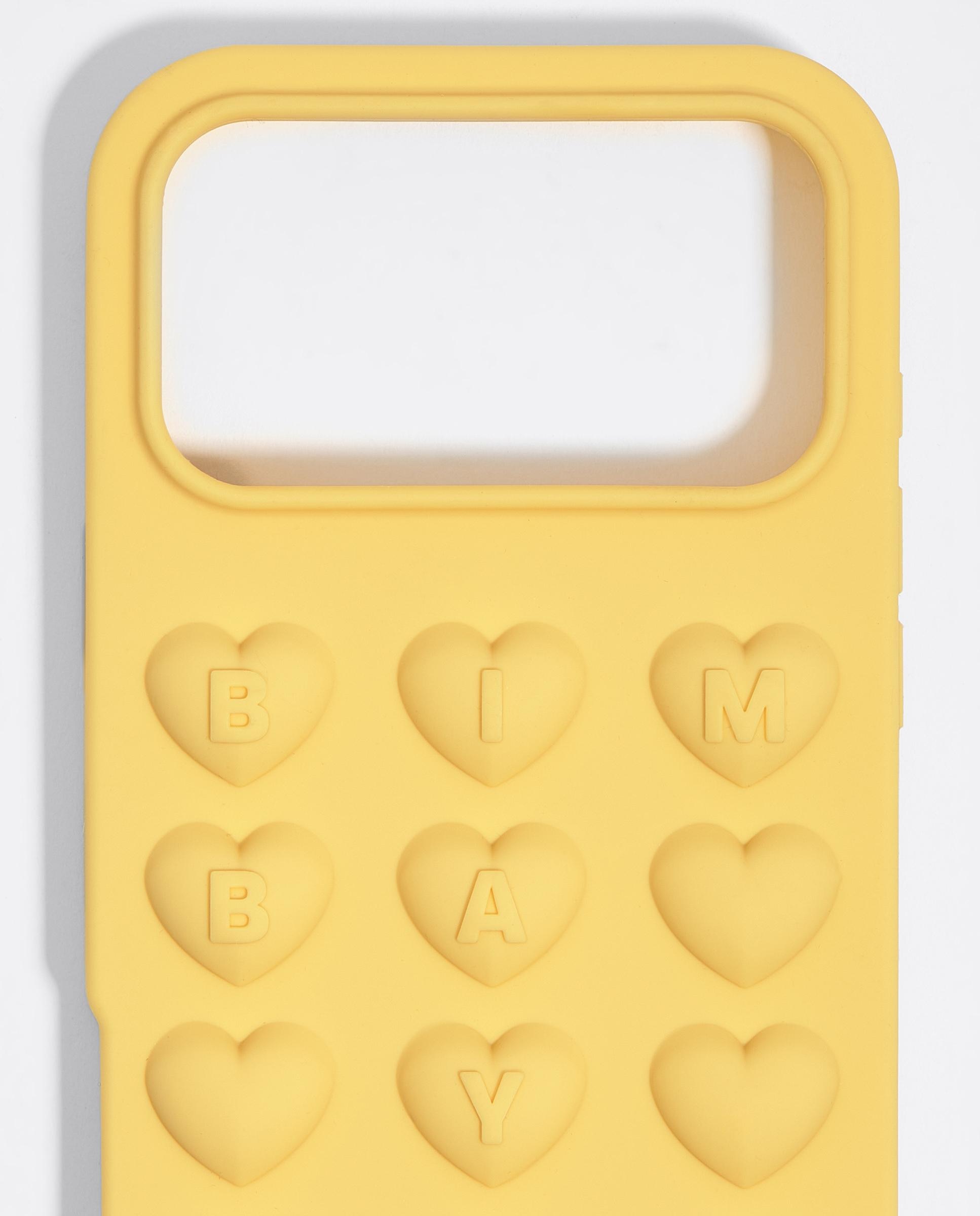 Acessório Tecnológico para Telemóvel de Silicone Iphone 17 Pro Cabo Amarelo-2