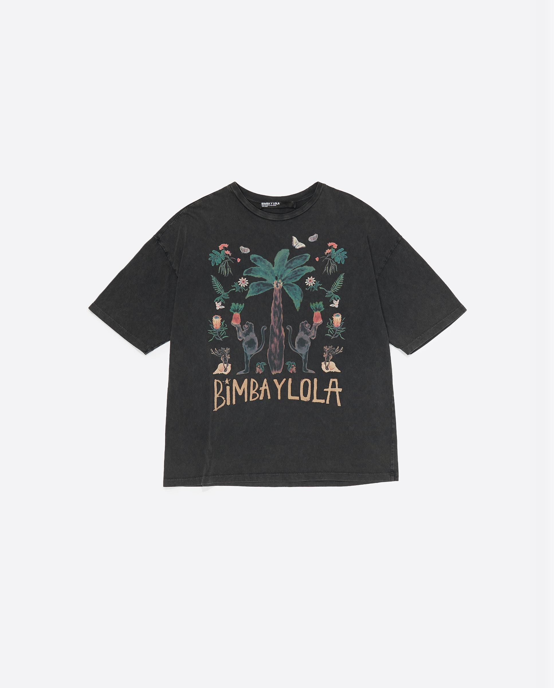 Imagem 0 de T-shirt de Manga Curta com Estampado