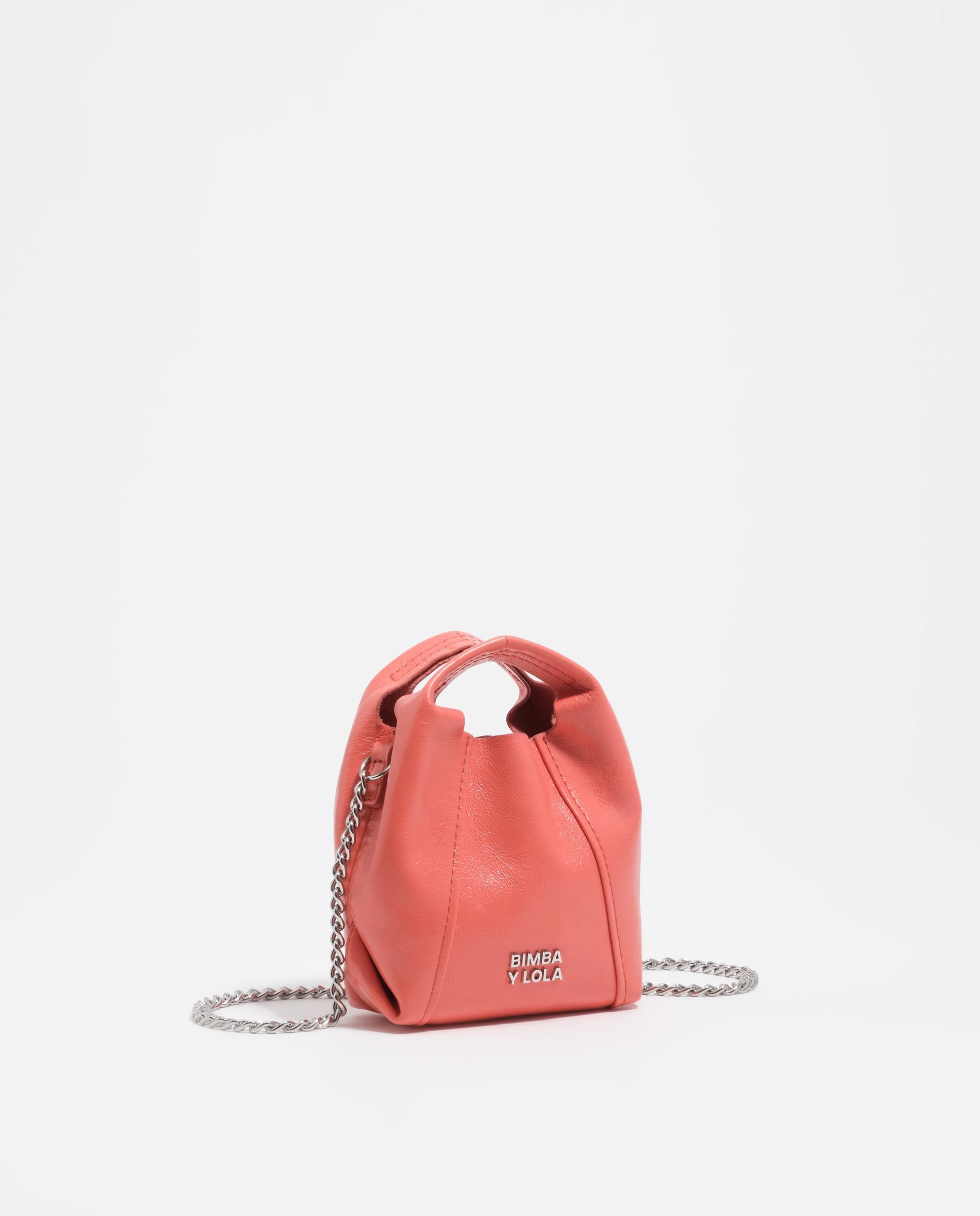 Imagem 0 de Mala de Ombro Micro de Pele com Alça de Corrente