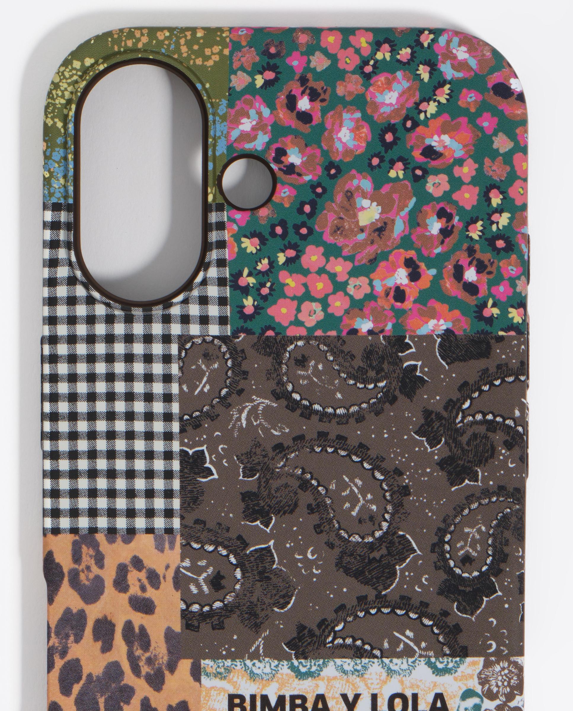 Capa Rígida Iphone 16 Patchwork Chocolate-2