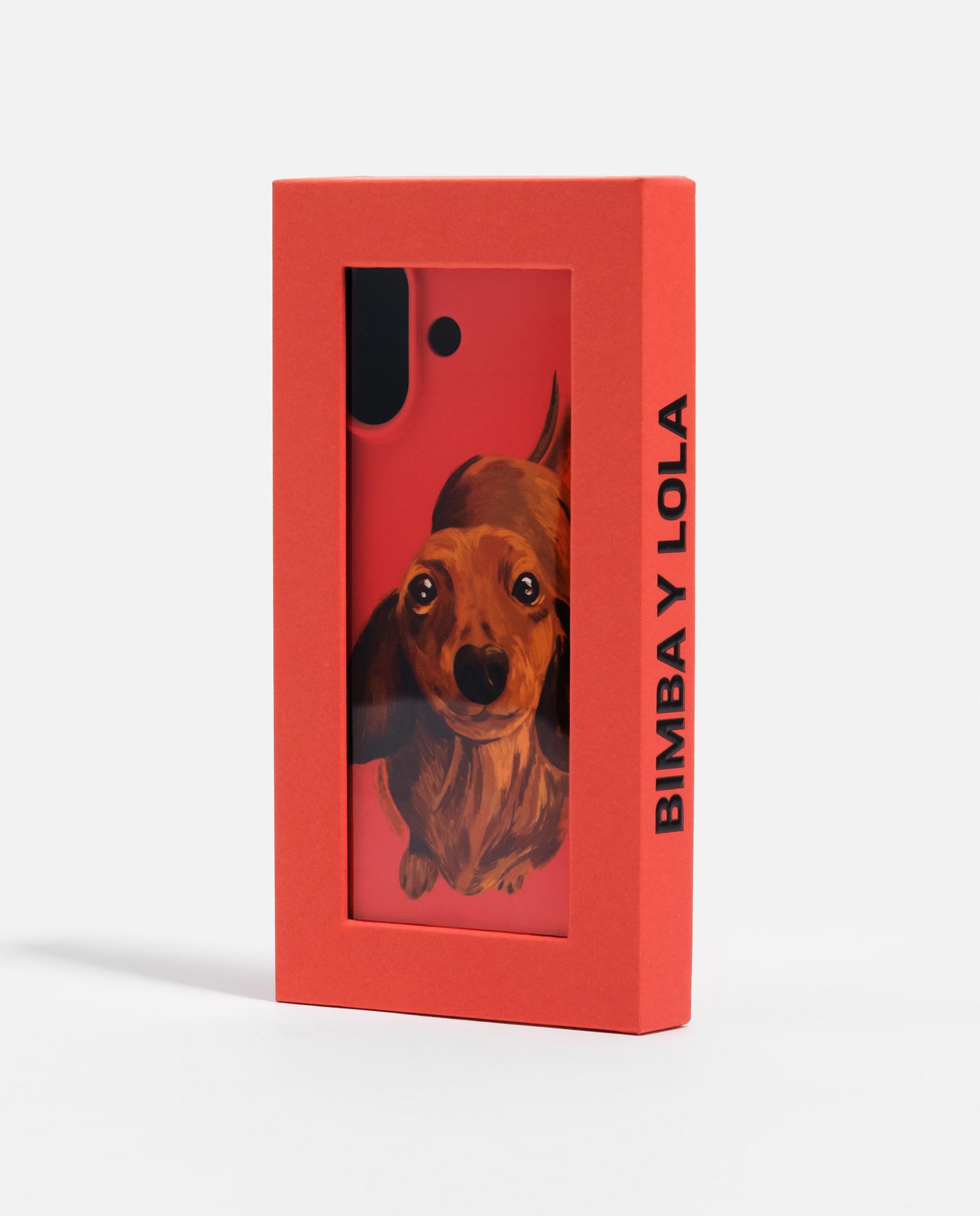 Capa Rígida Iphone 17 Teckel Vermelho-2