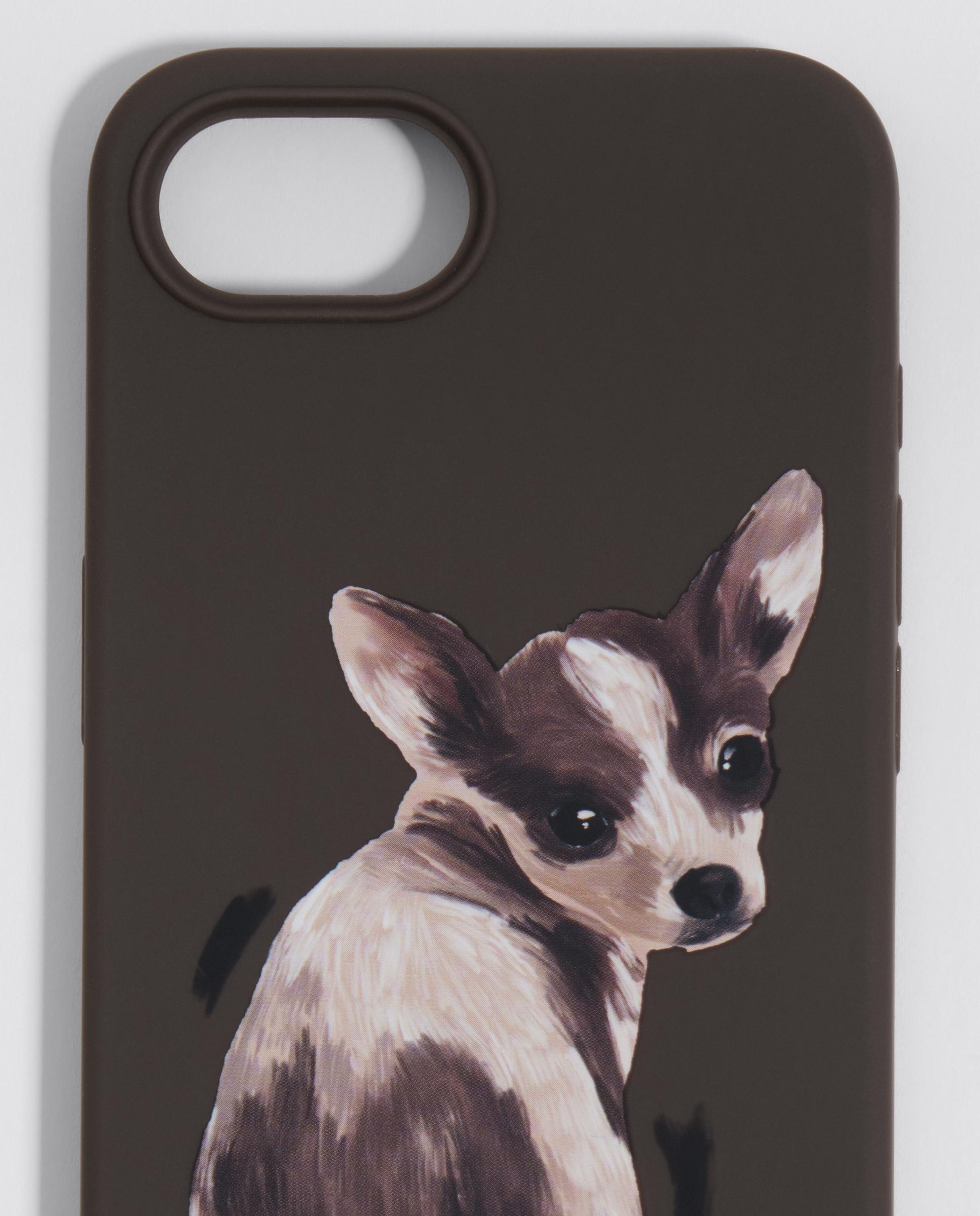 Capa Rígida Iphone 16 Chihuahua Castanho-chocolate-2