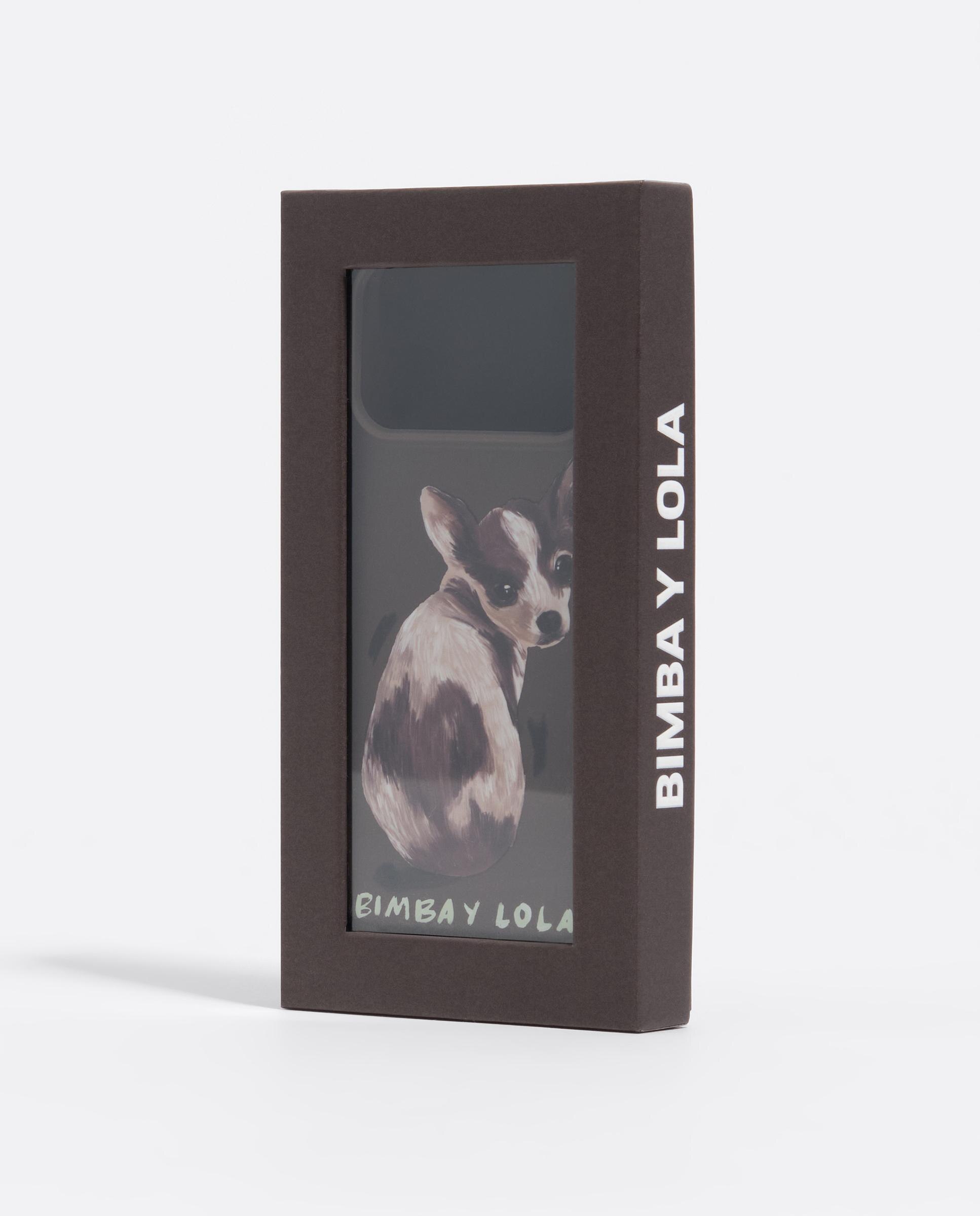 Capa Rígida Iphone 17 Pro com Chihuahua Castanho-4