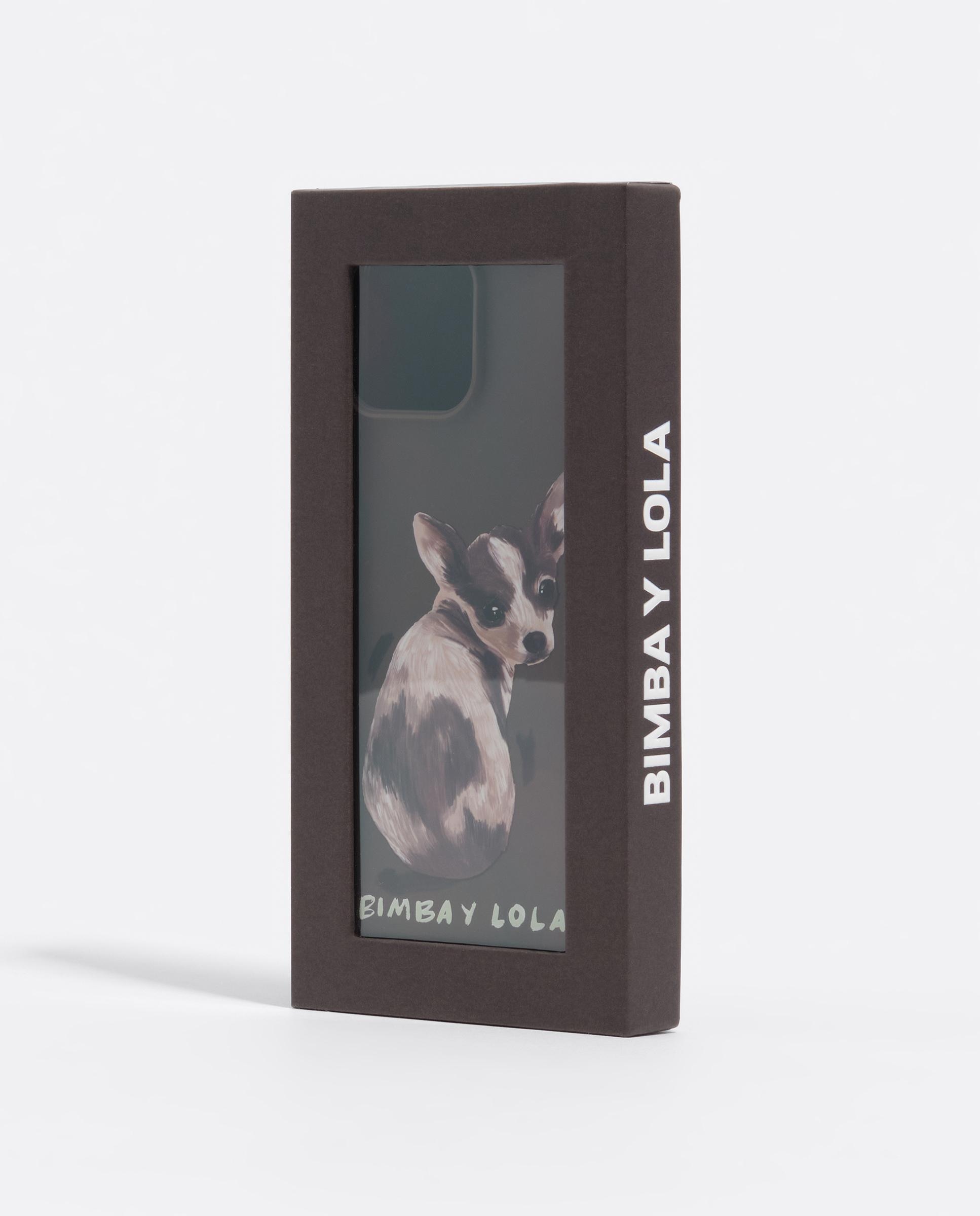 Funda Rígida Iphone 16 Pro Max com Chihuahua Castanho-4