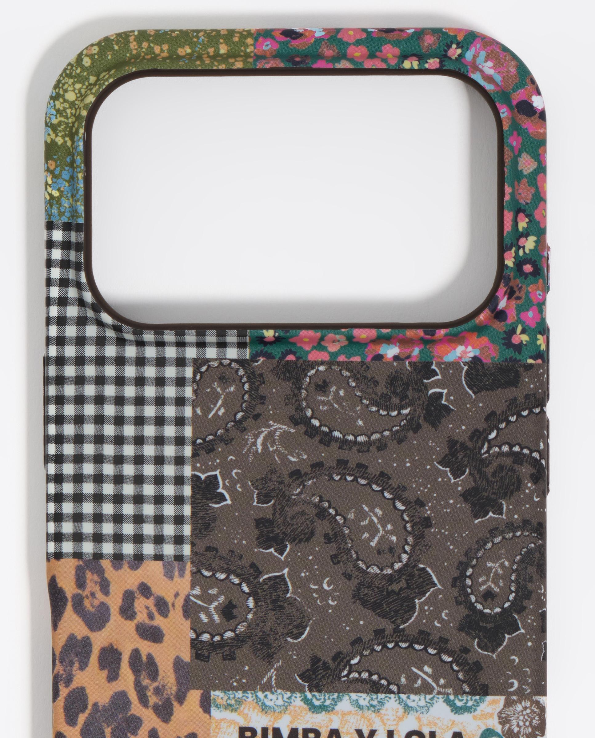 Capa Rígida Iphone 17 Pro Patchwork Chocolate-2