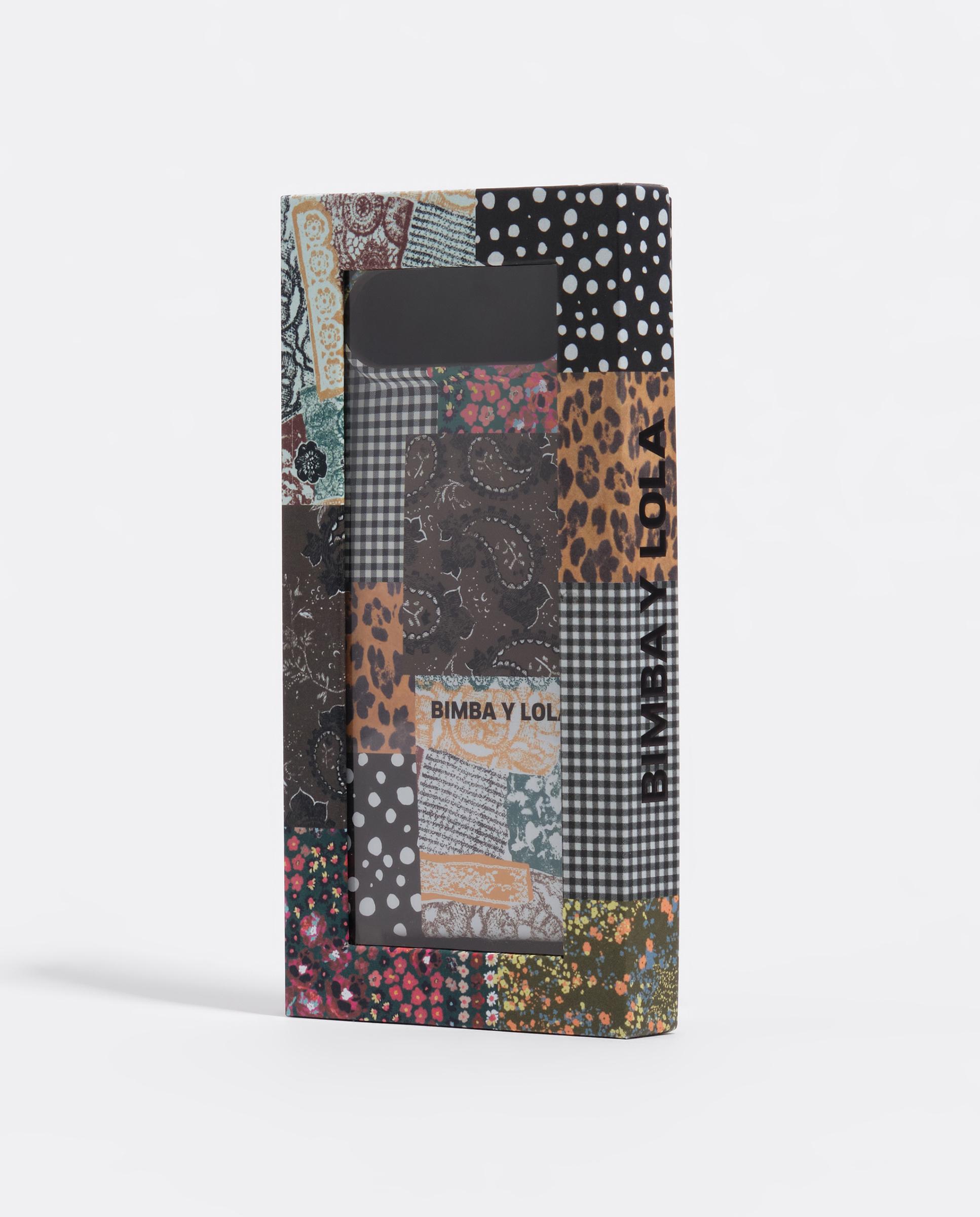 Capa para Telemóvel Rígida Iphone 17 Air Patchwork Chocolate-4