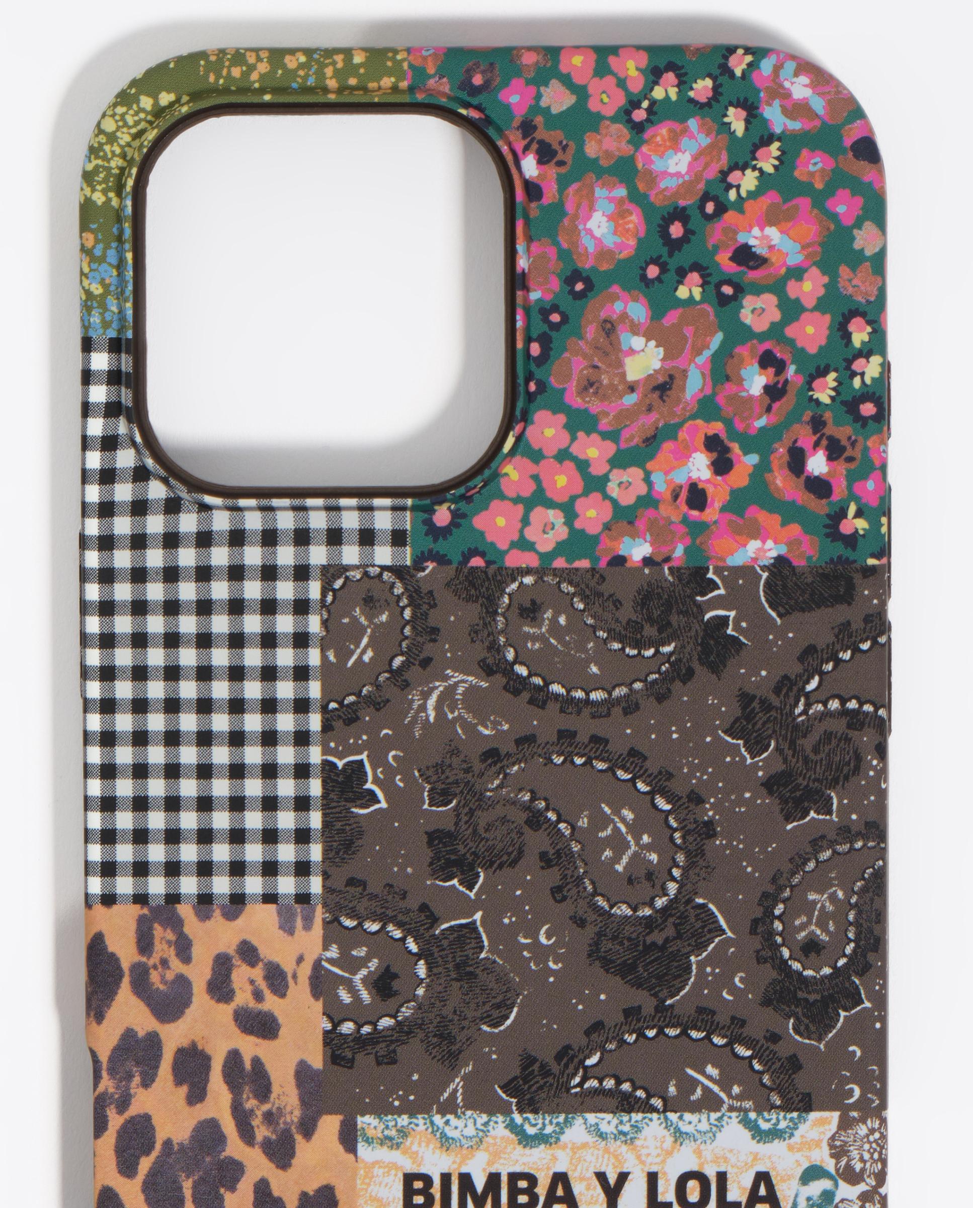 Capa Rígida Iphone 16 Pro Max Patchwork Chocolate-2