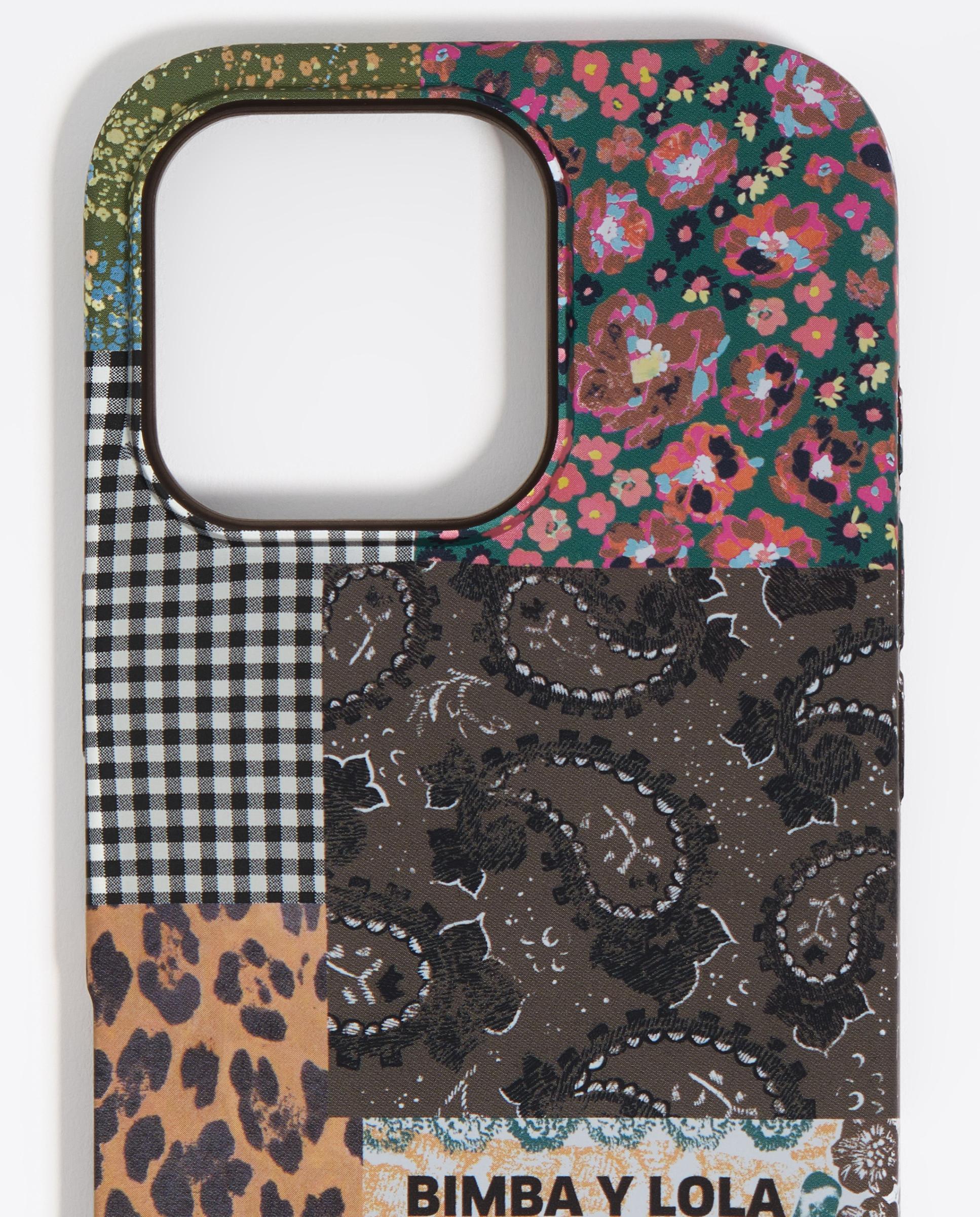 Capa Rígida Iphone 16 Pro Patchwork Chocolate-2