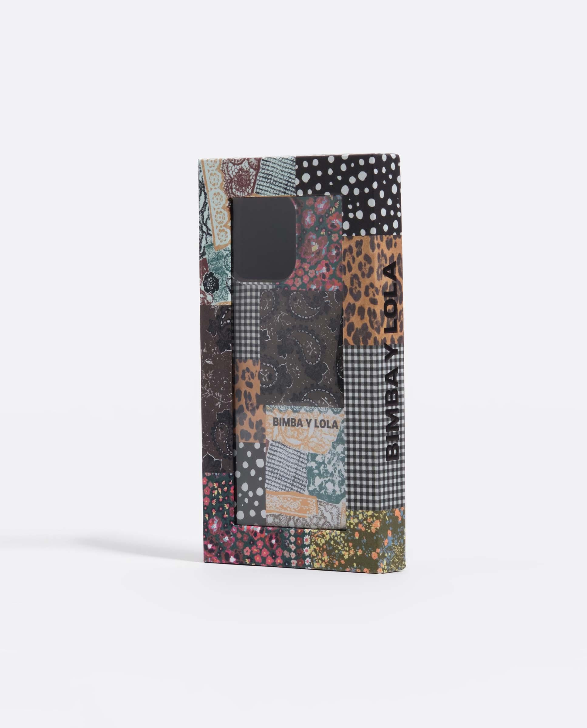 Capa Rígida Iphone 16 Pro Patchwork Chocolate-4