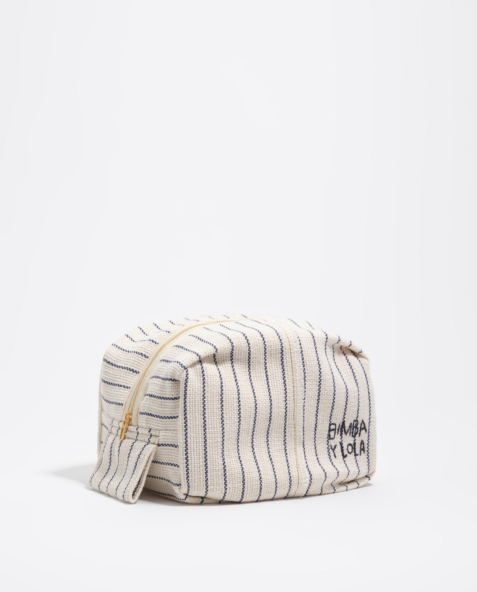 Necessaire Grande de Algodão Cru-2