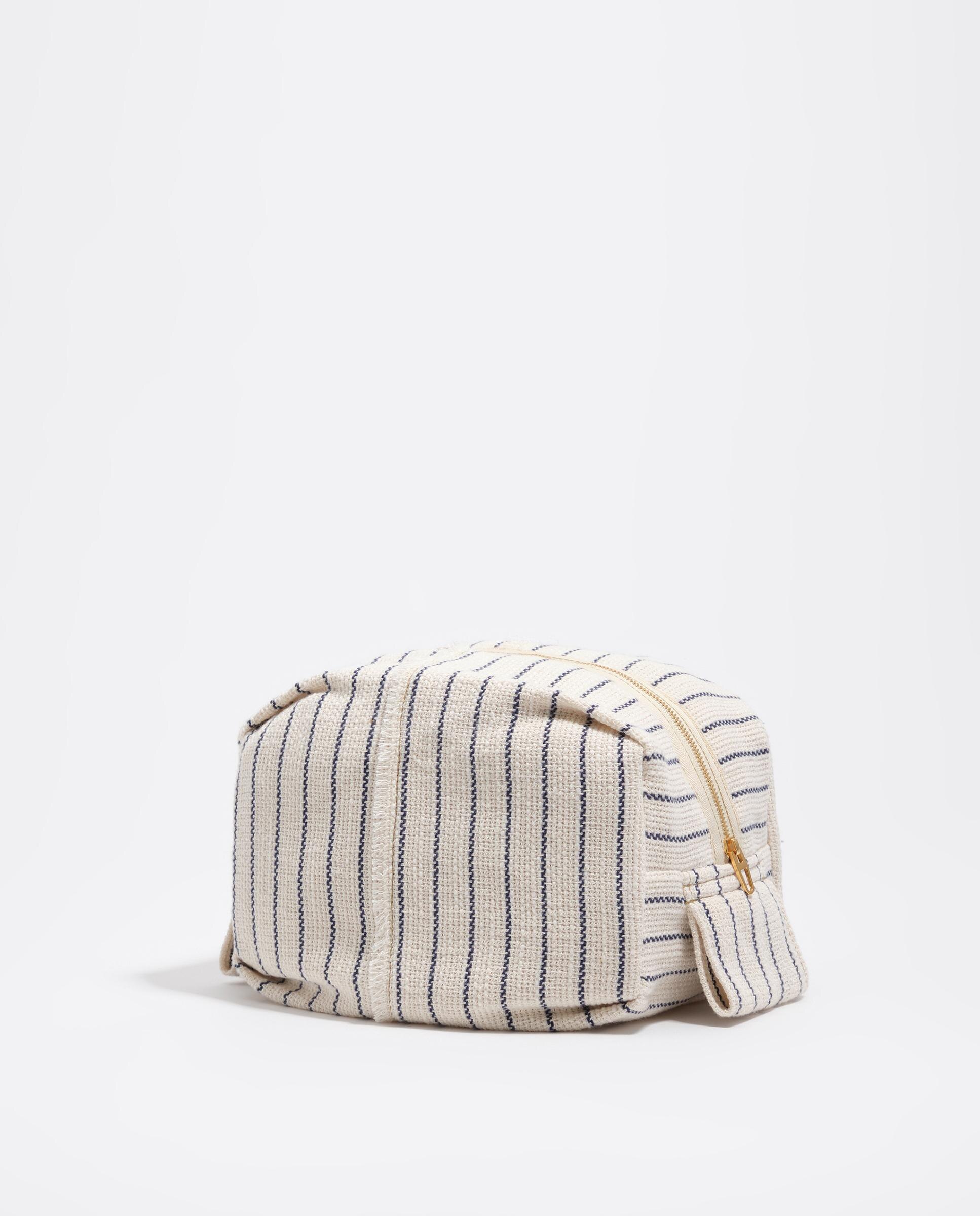 Necessaire Grande de Algodão Cru-6