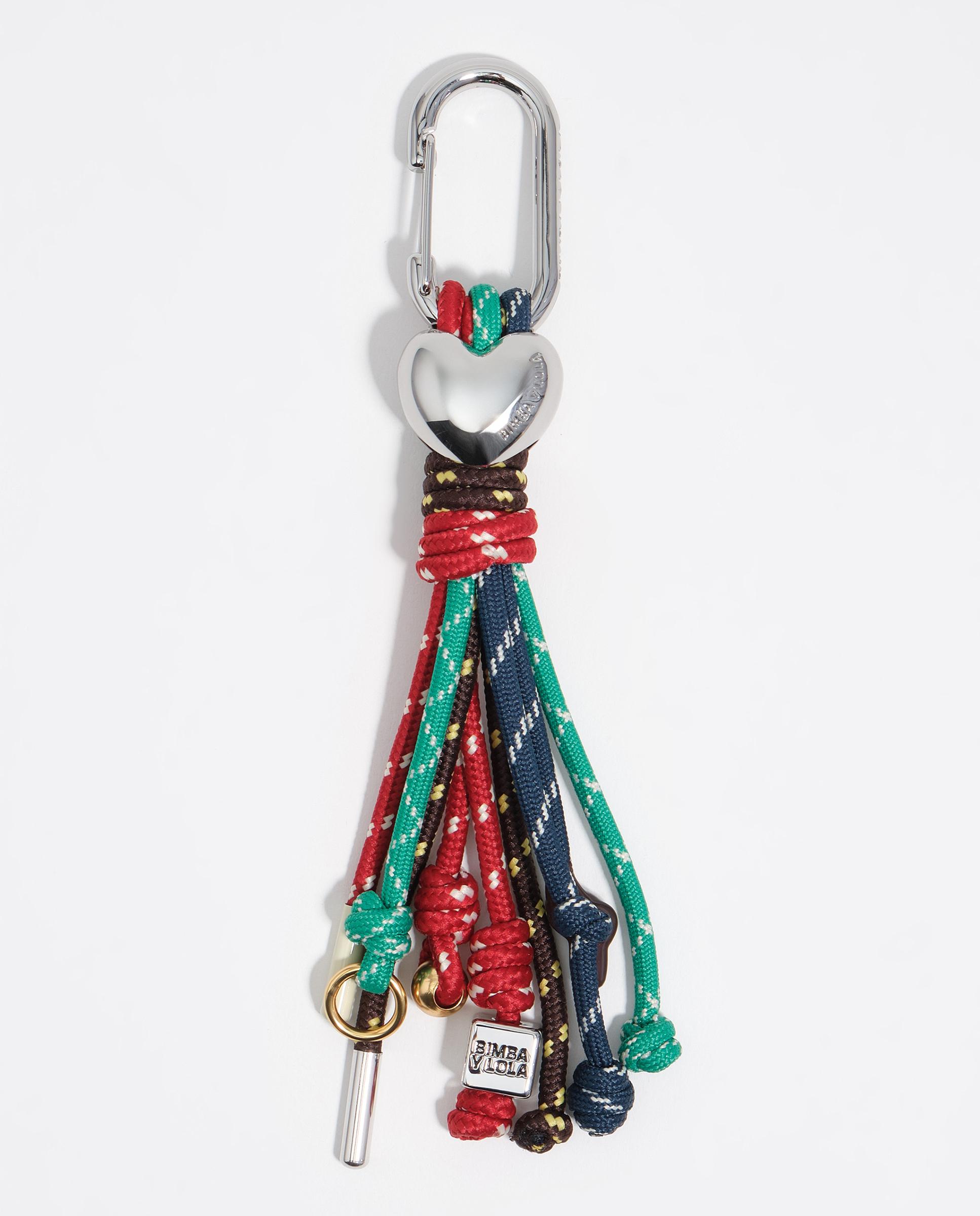 Imagem 0 de Porta-chaves Pompom de Cabos com Coração