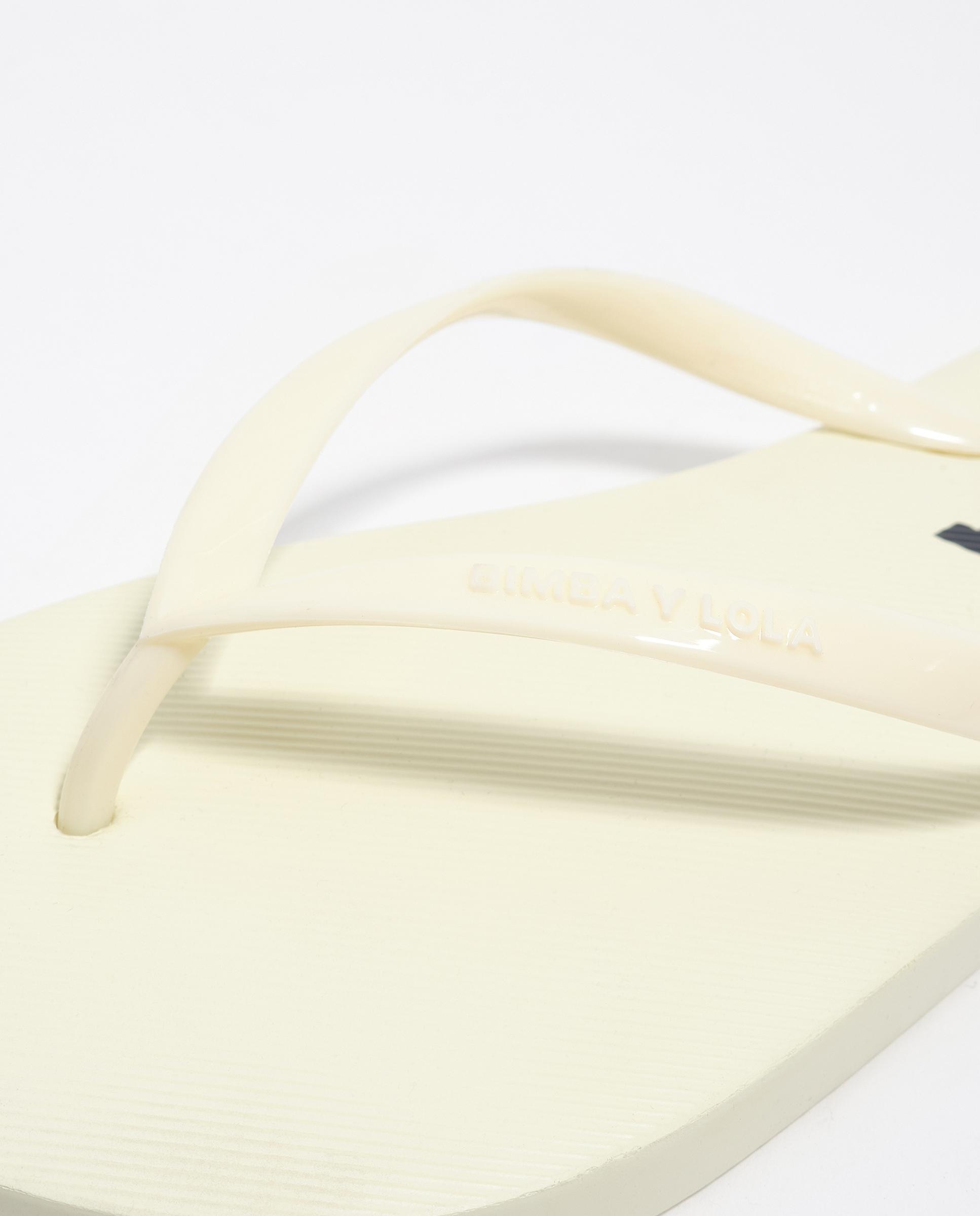 Chinelos Flip Flop Lisos Cru-5