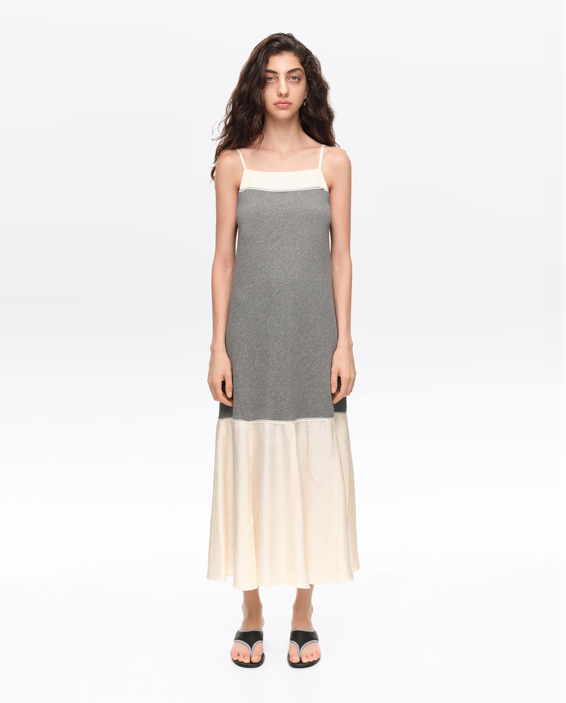 Imagem 0 de Vestido Bimaterial Linha a