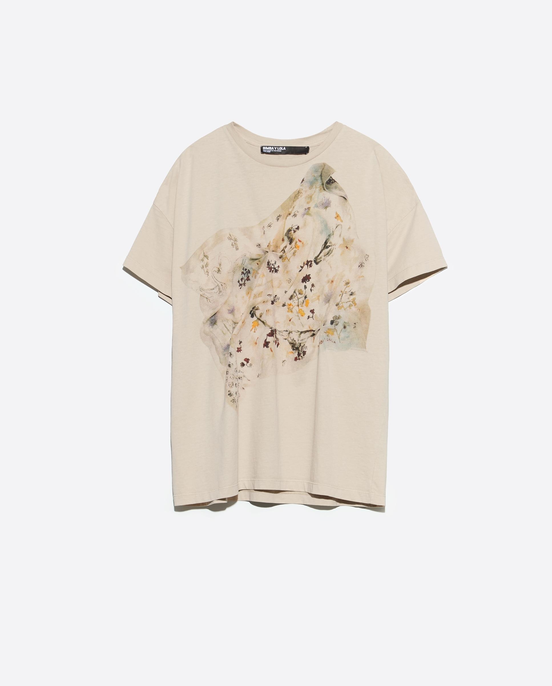 T-shirt com Logo Flores Verde-5