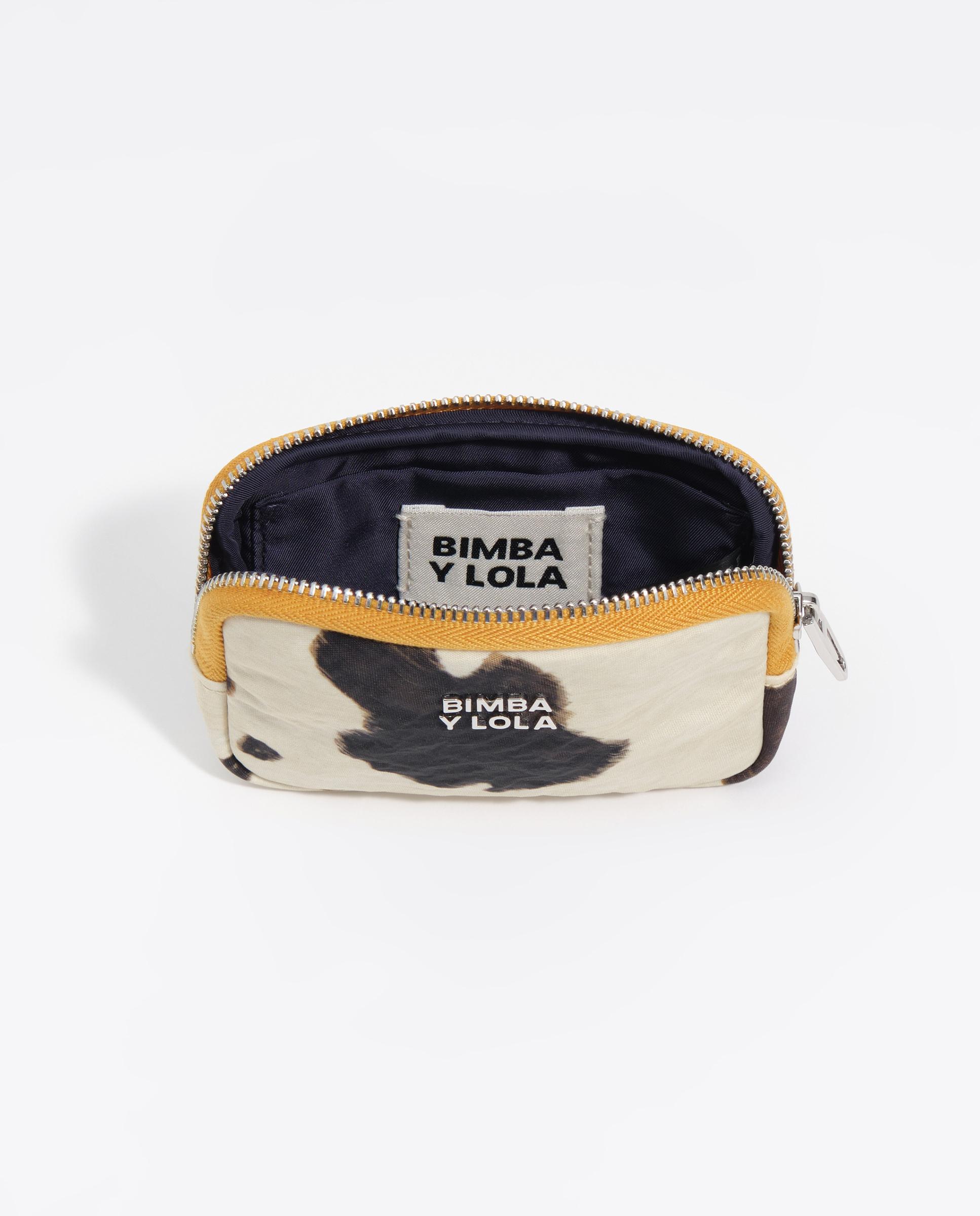Porta-moedas em Nylon Pony Branco-4