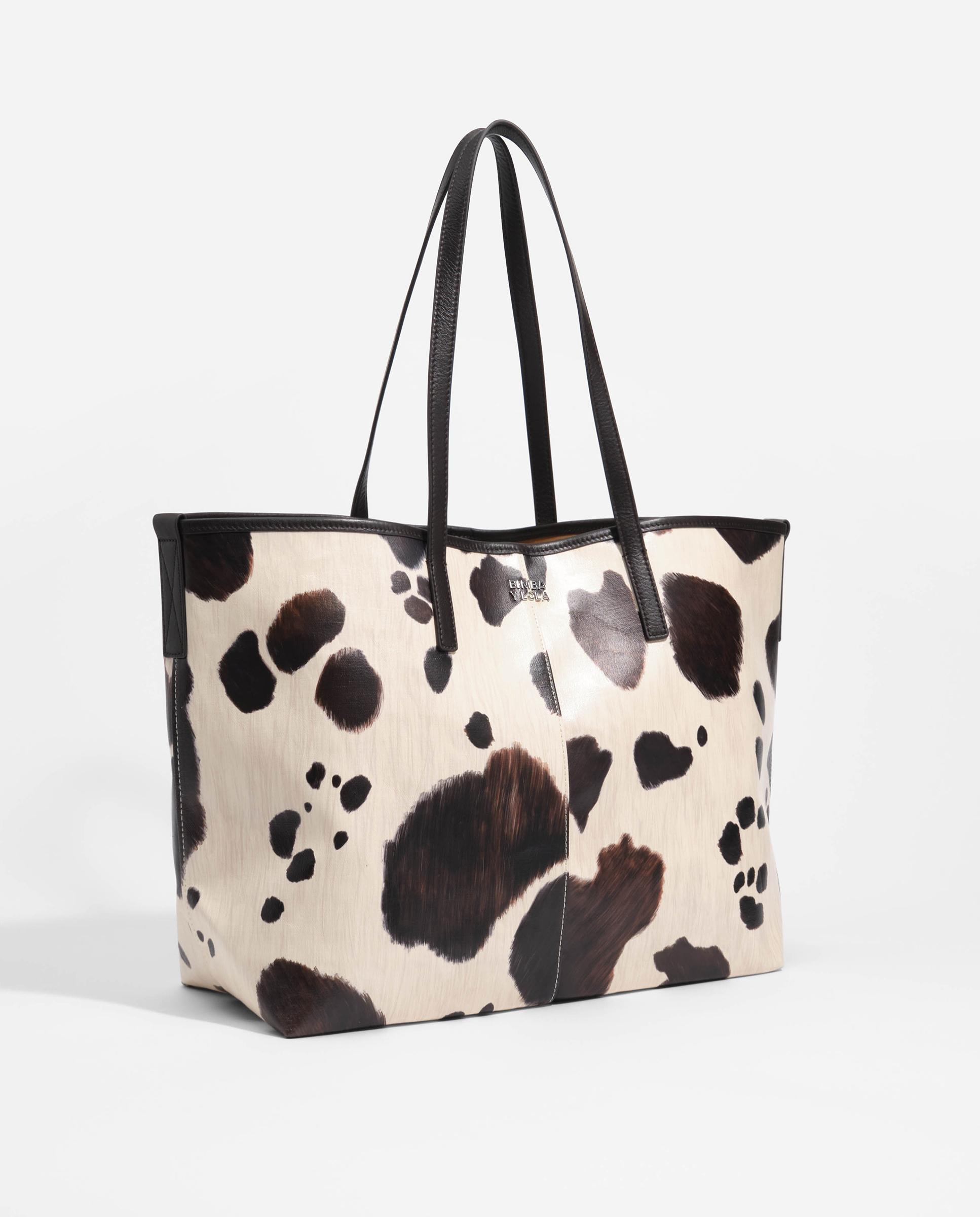 Mala de Ombro Shopper Grande Pony Branco-2