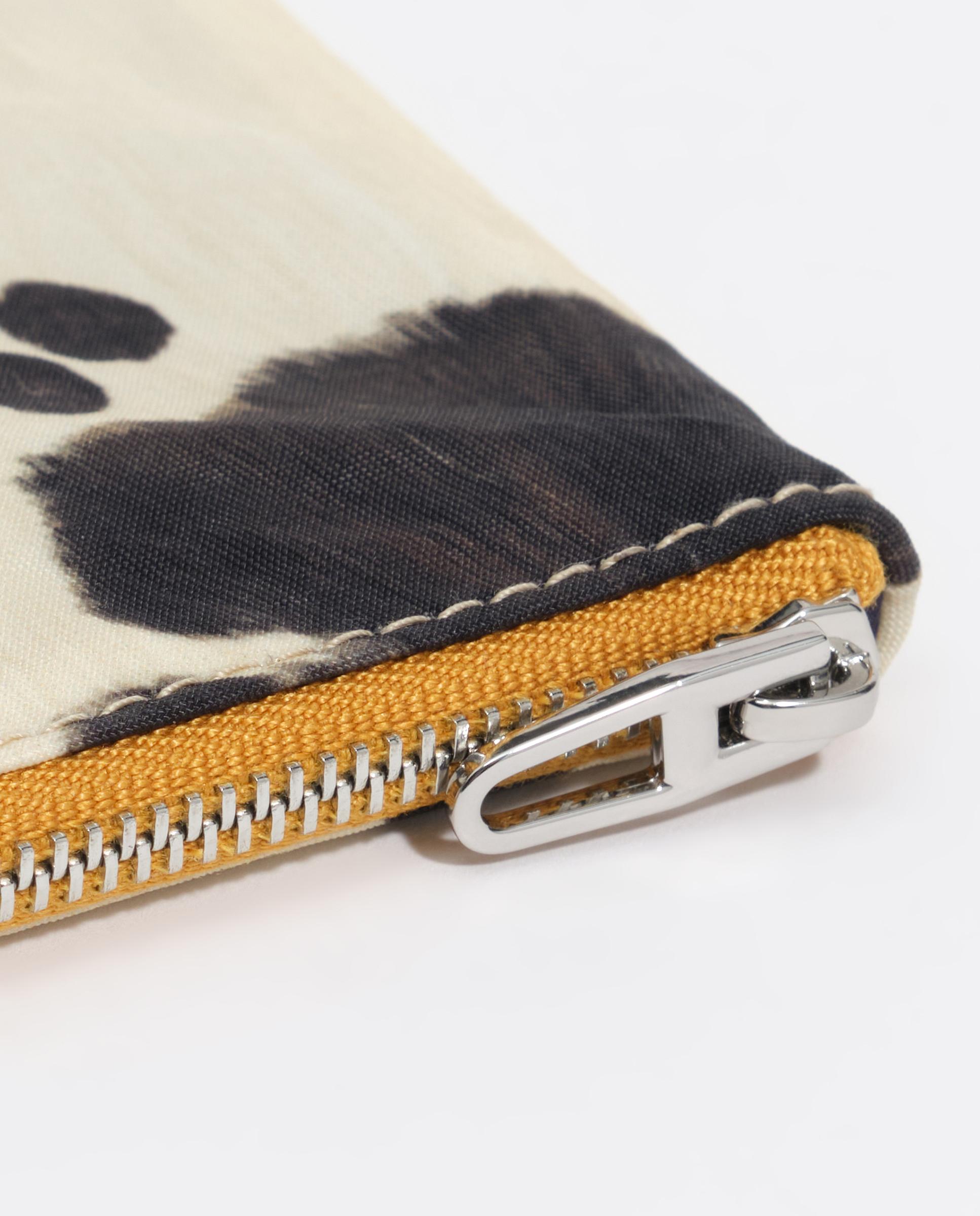 Porta-moedas em Nylon Pony Branco-5
