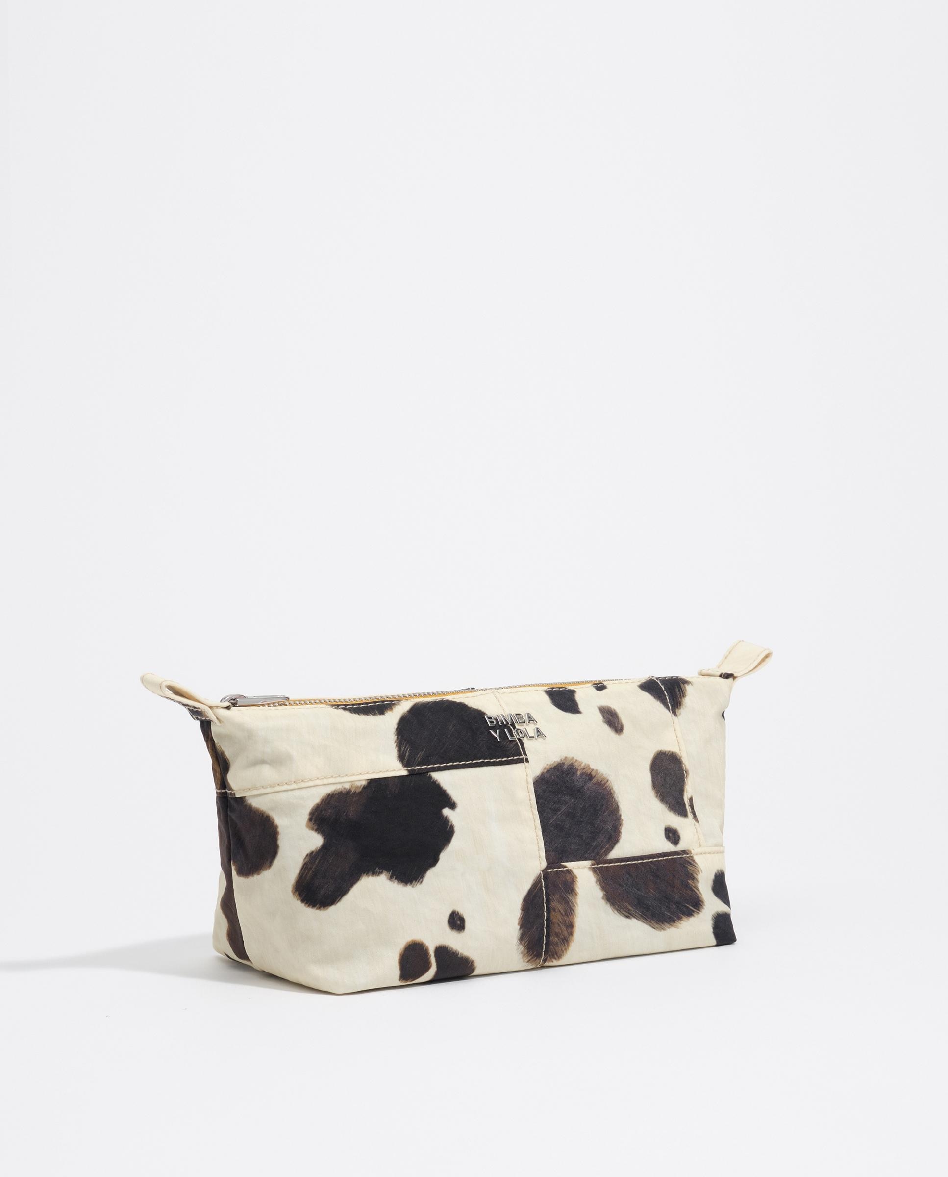 Necessaire Médio de Nylon Pony Branco-2