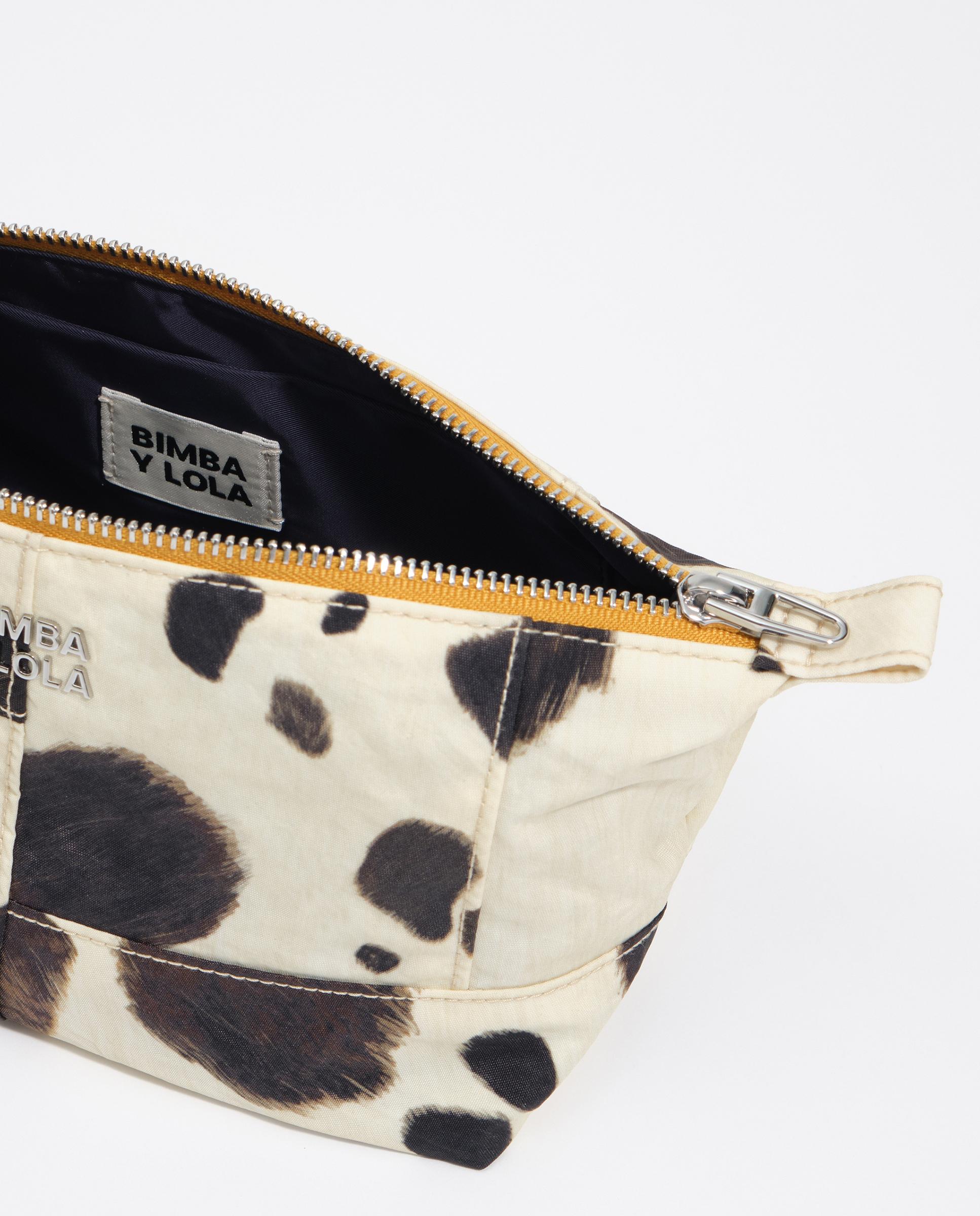 Necessaire Médio de Nylon Pony Branco-4