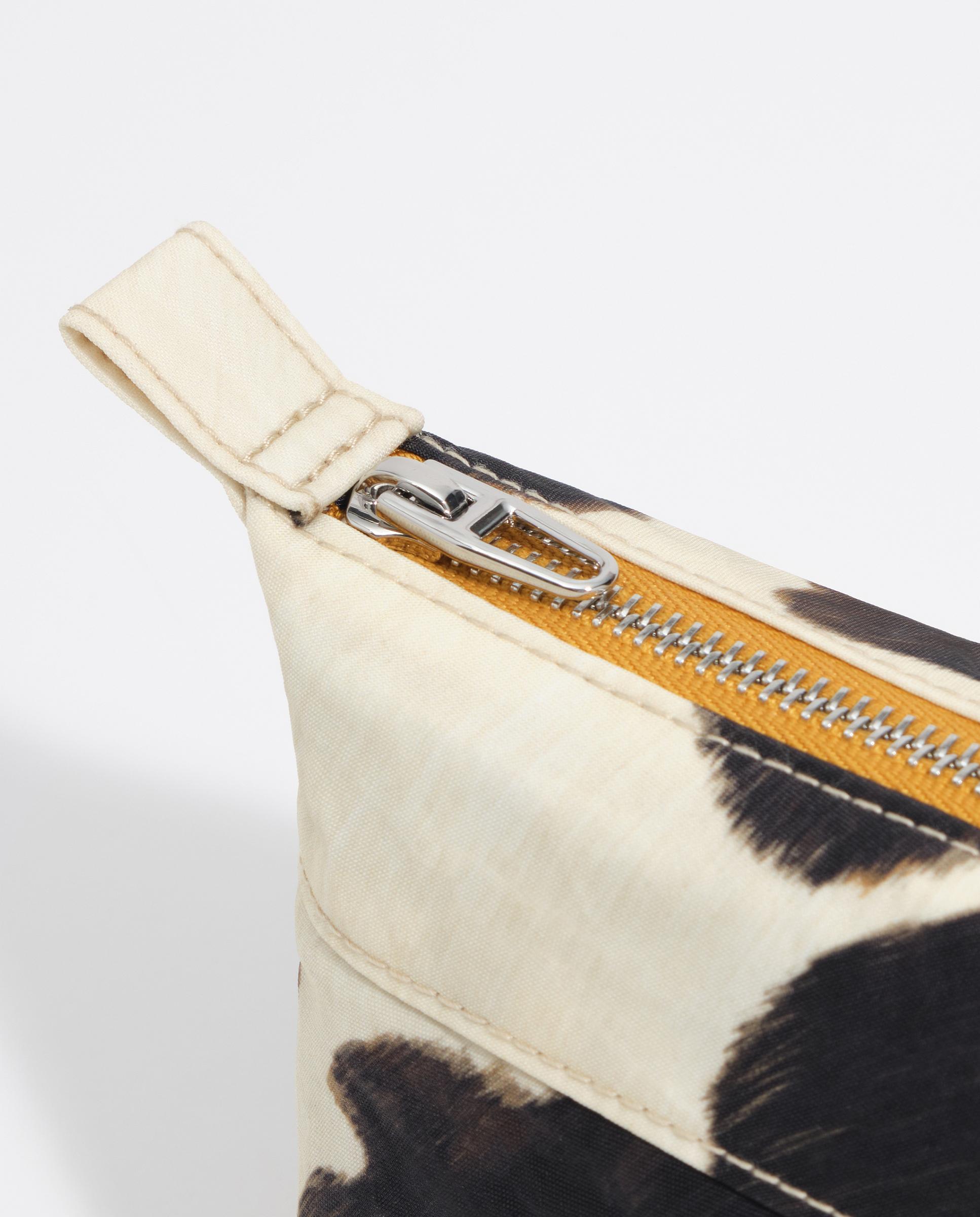 Necessaire Médio de Nylon Pony Branco-5