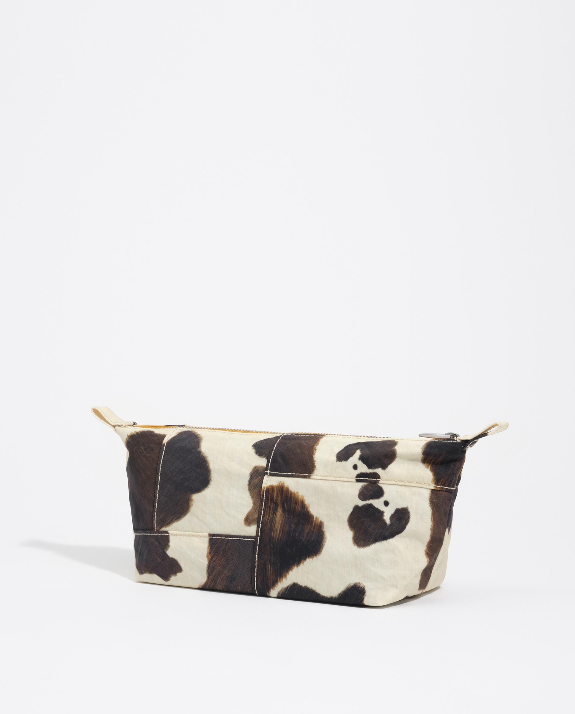 Necessaire Médio de Nylon Pony Branco-6