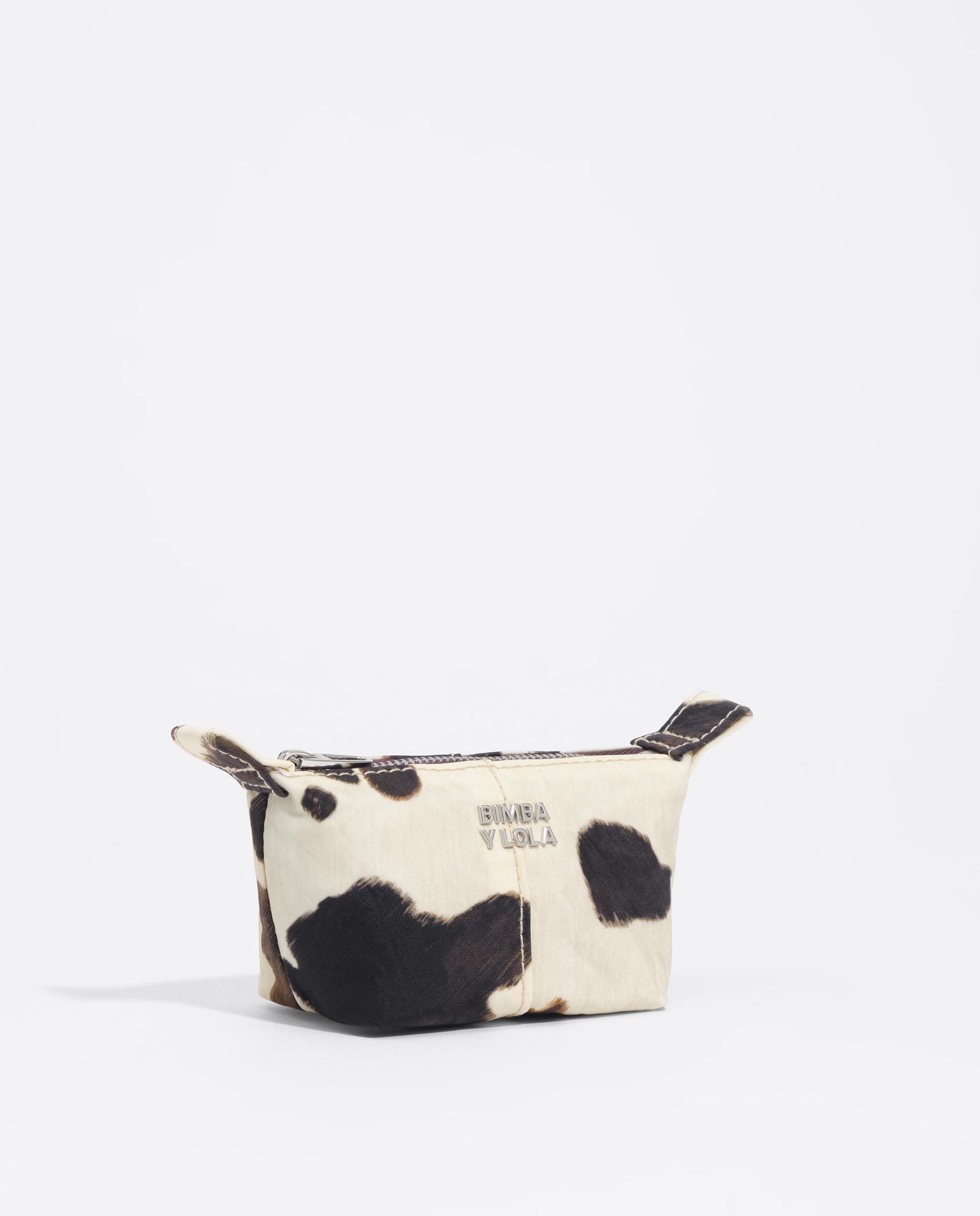 Porta-moedas Trapézio Nylon Pony Branco-2