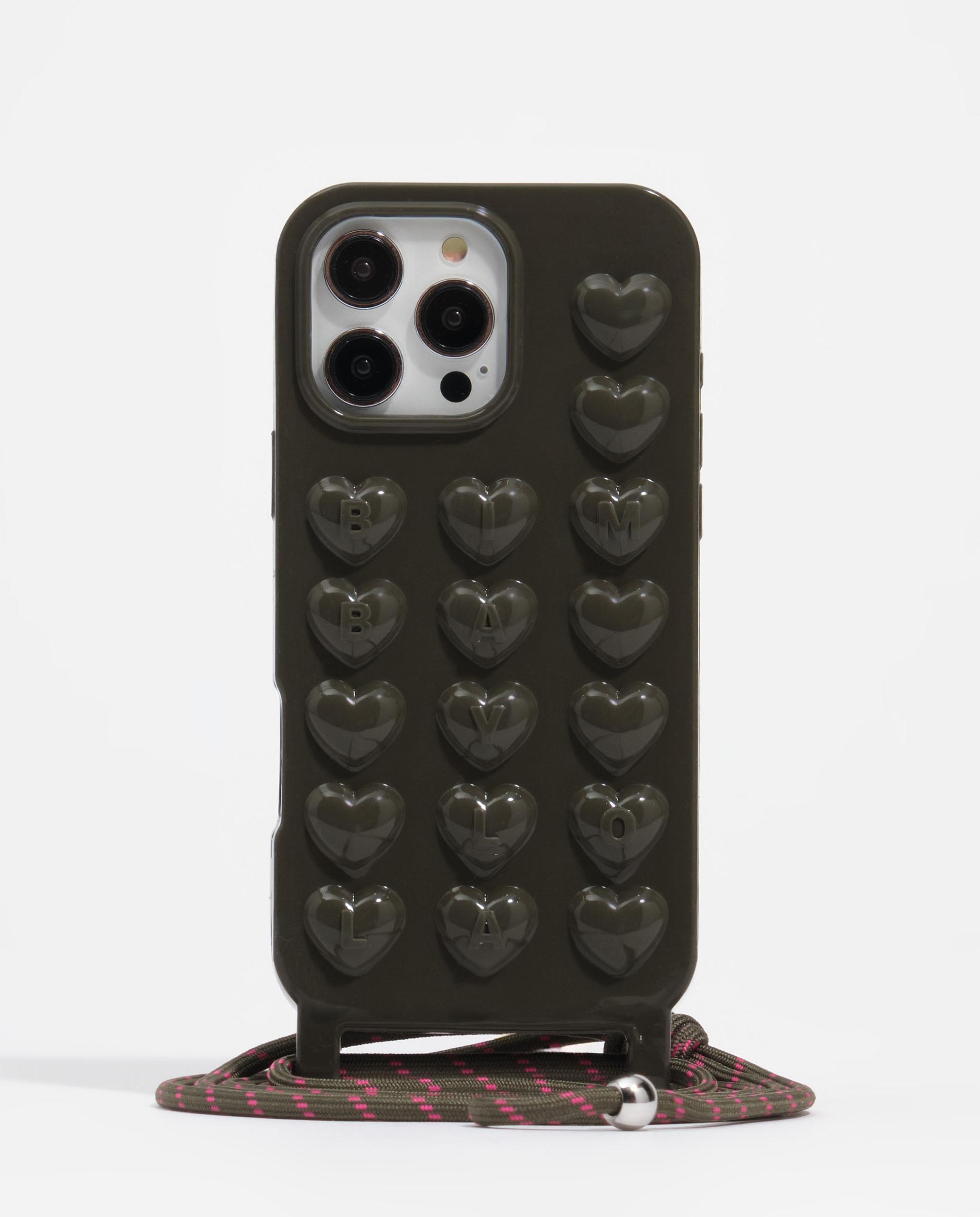 Imagem 0 de Capa de Silicone para Iphone 15 Pro Brilhante de Pendurar