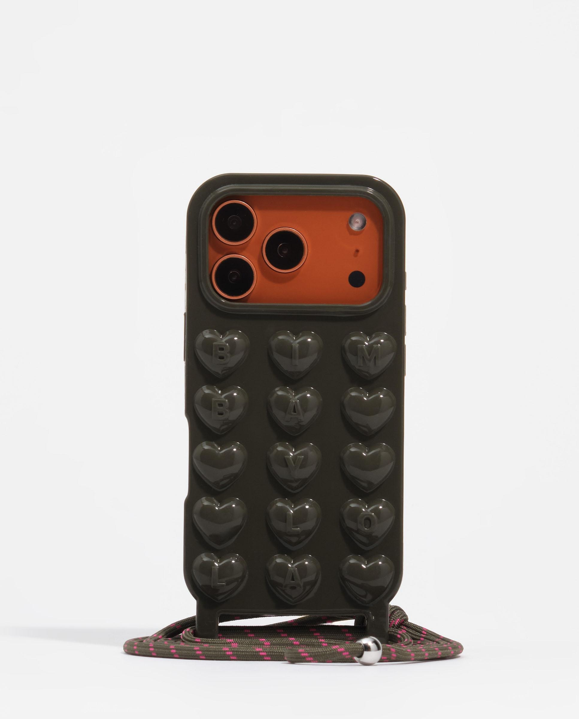 Imagem 0 de Capa de Silicone Iphone 17 Pro Brilhante de Pendurar