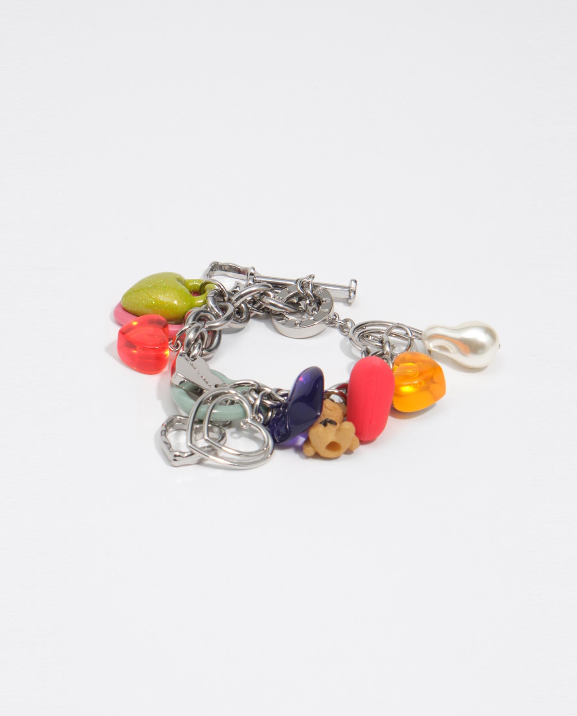 Imagem 0 de Pulseira Multicharms Coração