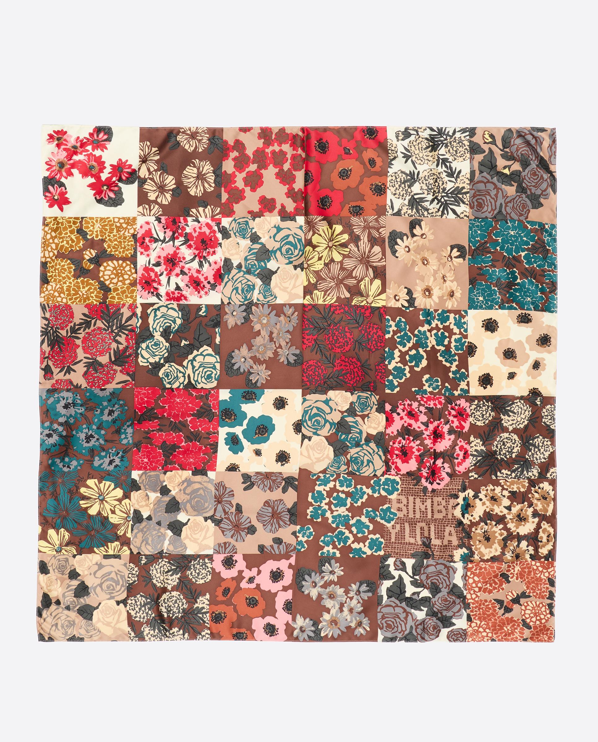 Imagem 0 de Lenço 100*100 Patchwork Flores