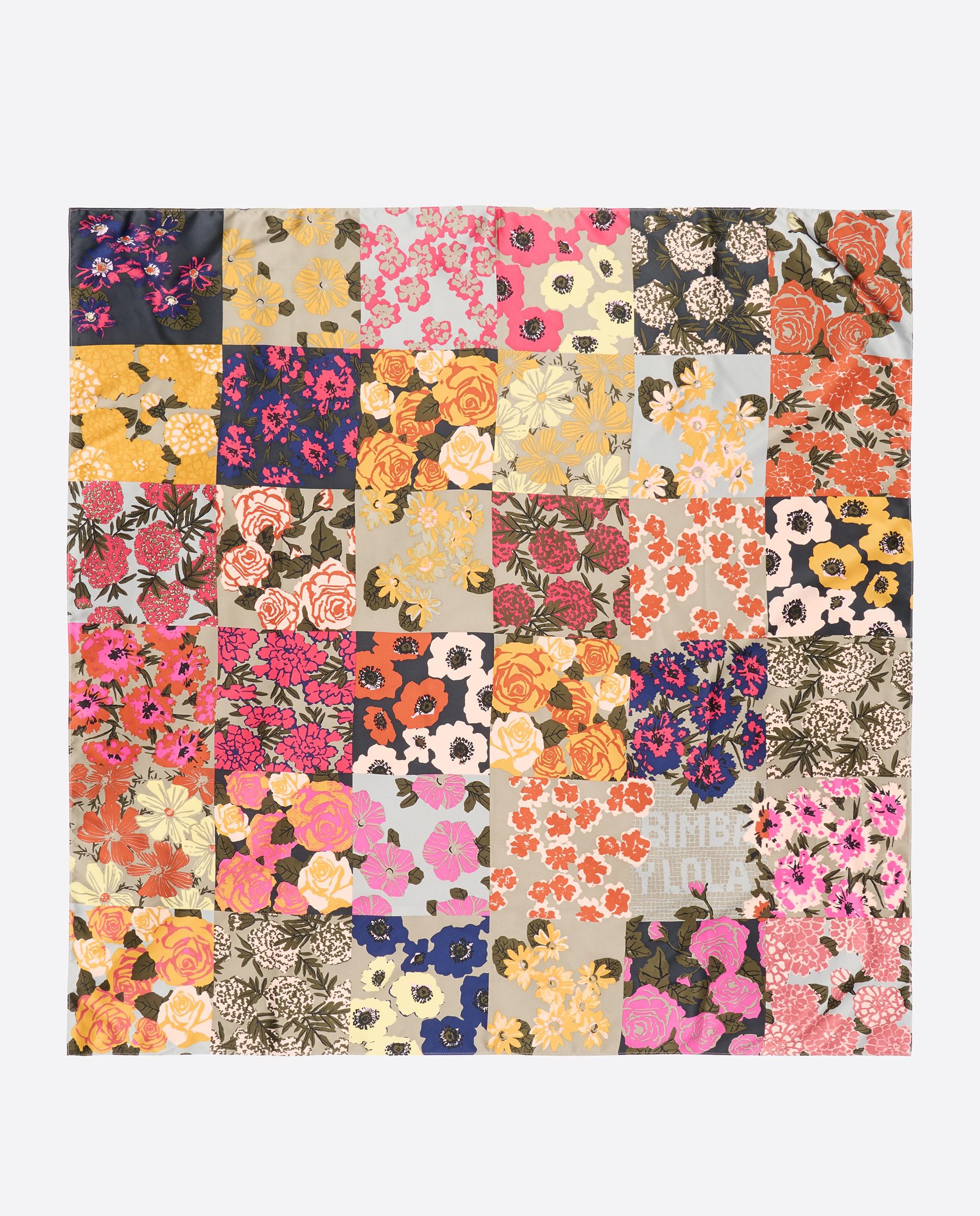 Imagem 0 de Lenço 100*100 Patchwork Flores