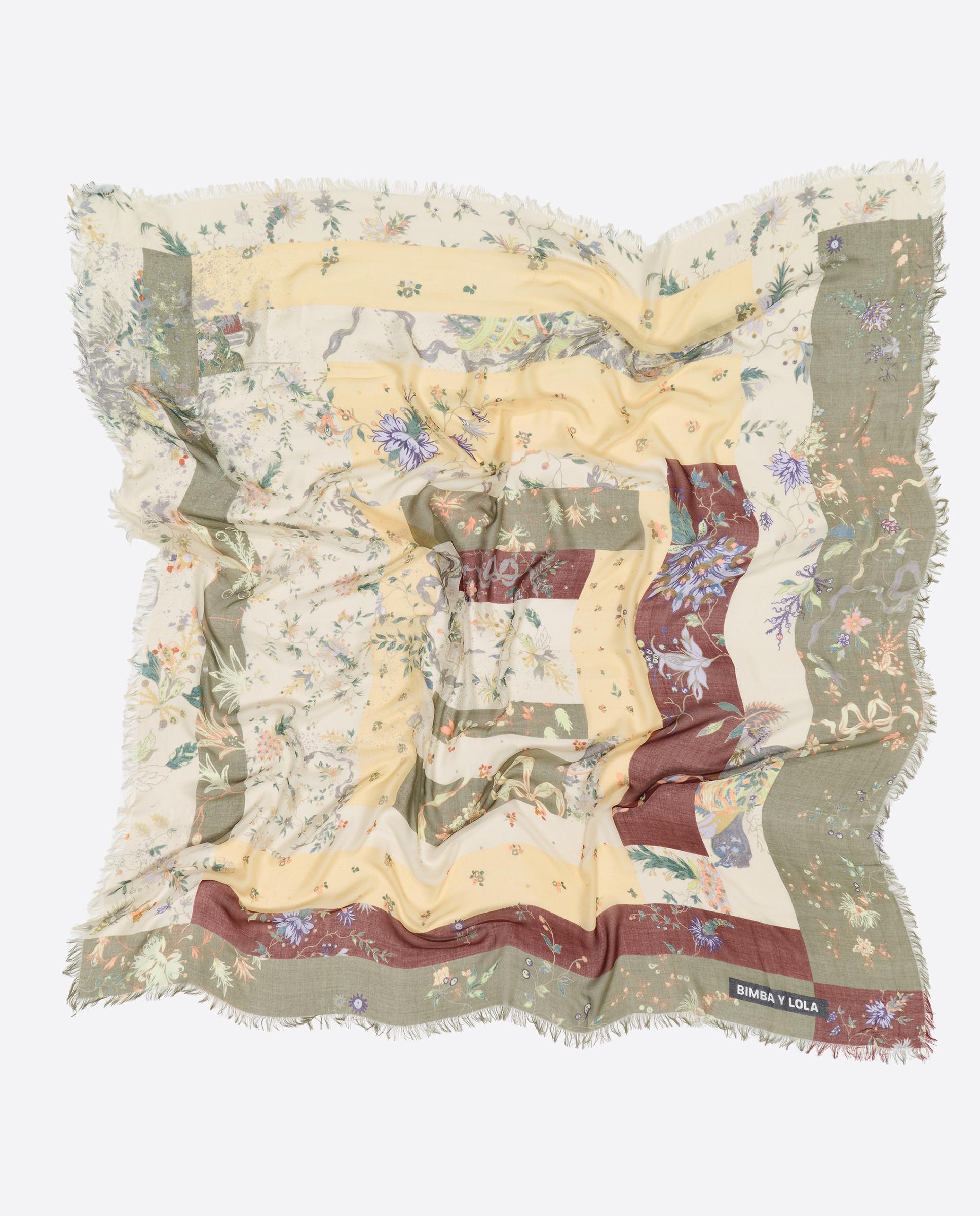 Xaile Patchwork Romantic Flowers Creme-2