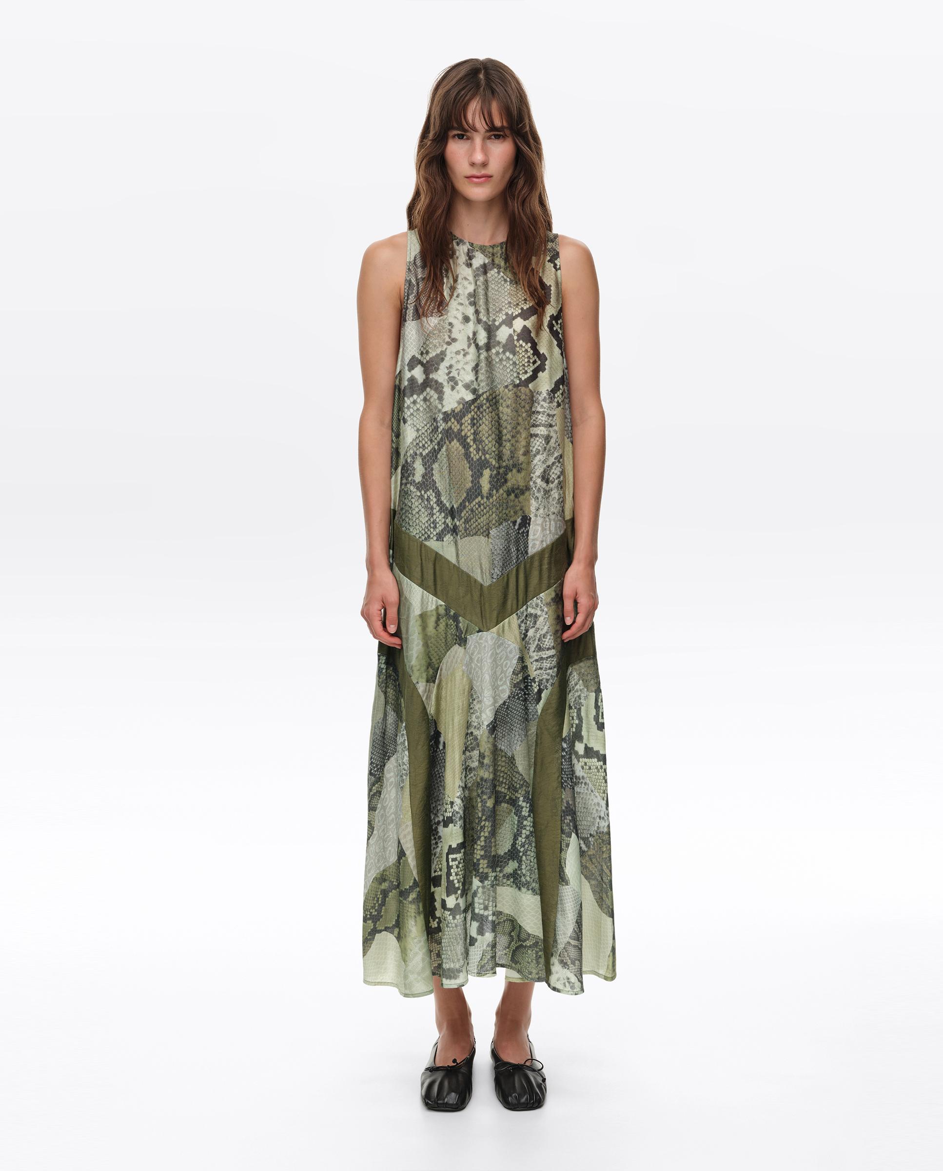 Imagem 0 de Vestido Linha a Snake Patchwork