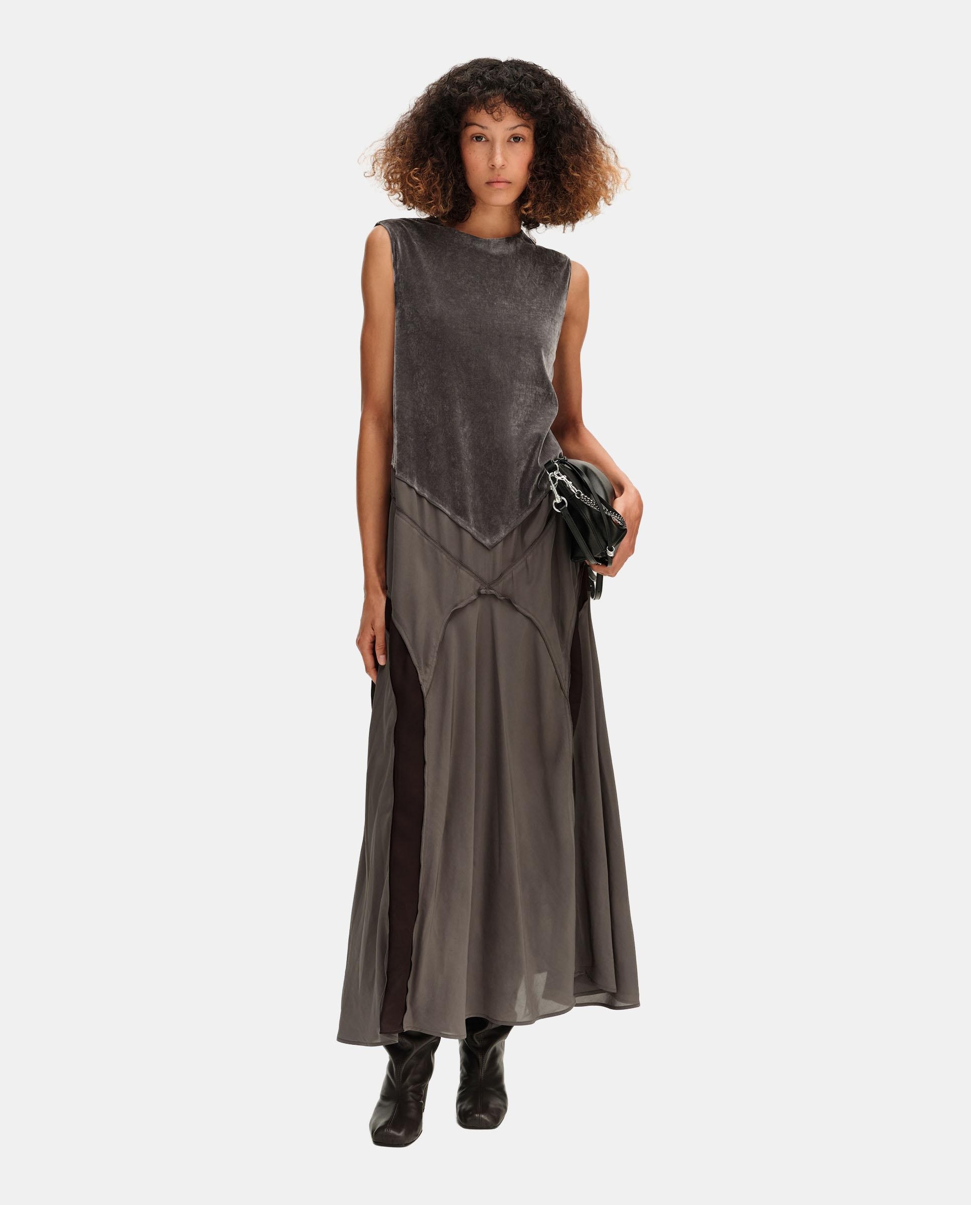 Imagem 1 de Vestido Bimaterial