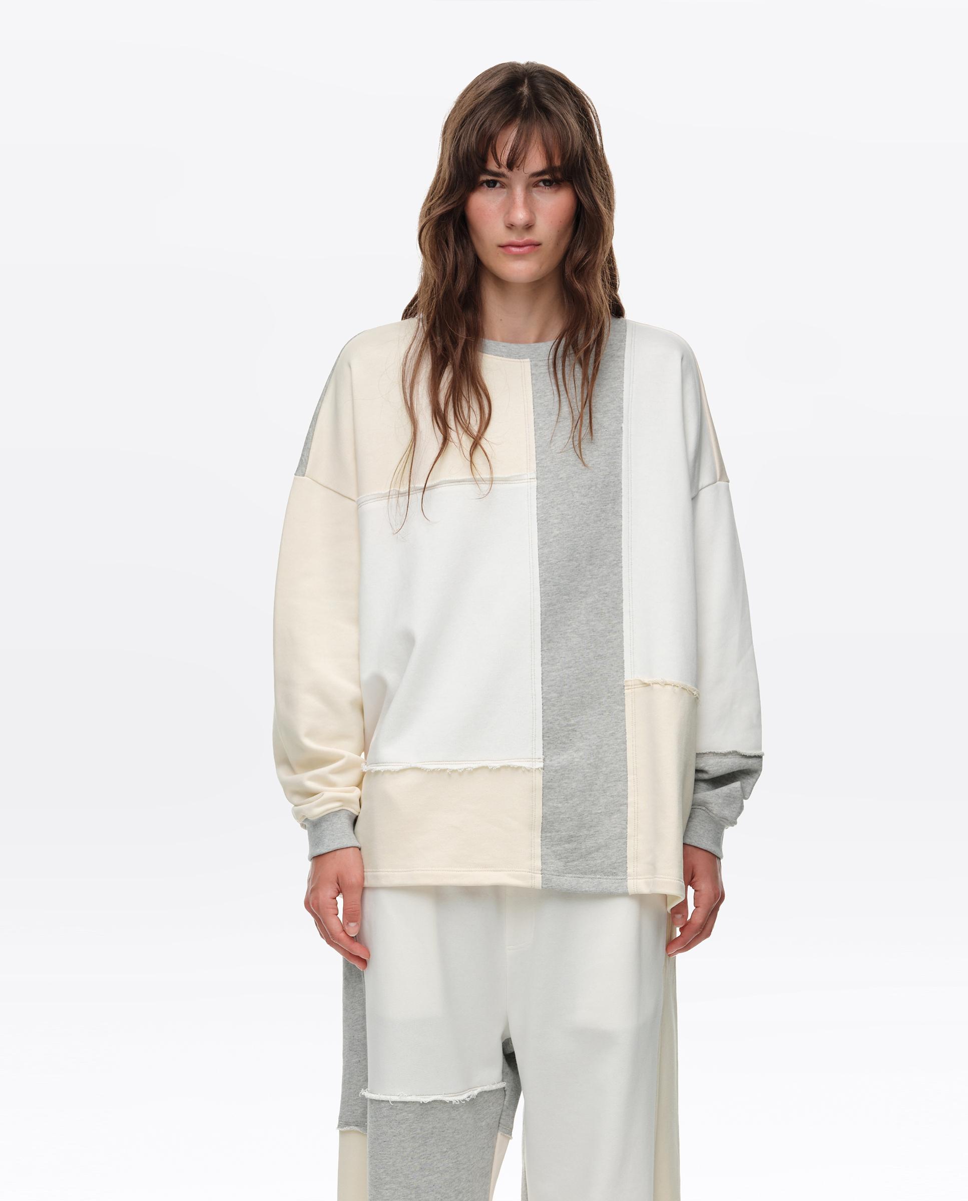 Imagem 0 de Sweatshirt Oversize Patchwork Algodão