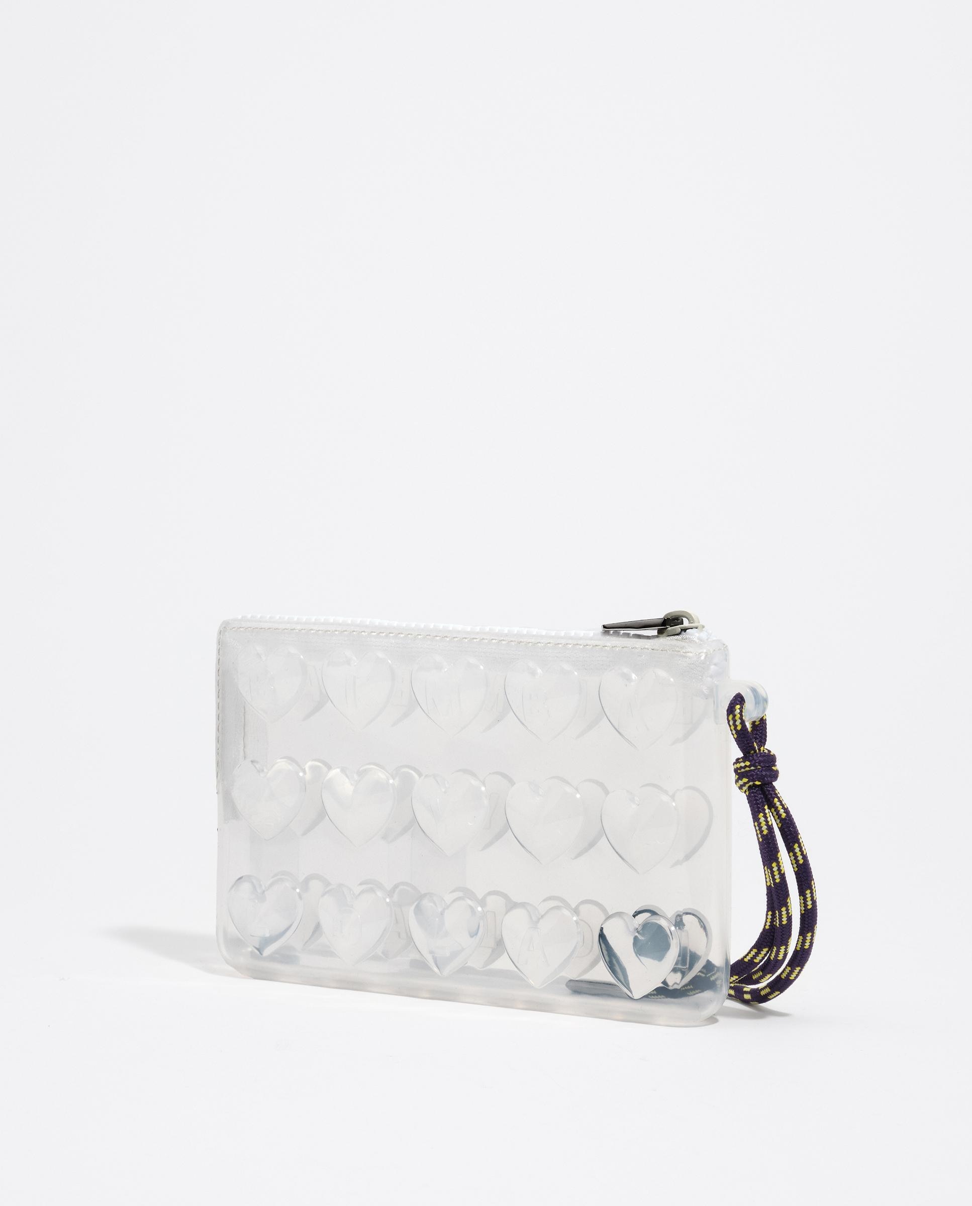 Capa de Silicone Transparente Branco / Transparente-5