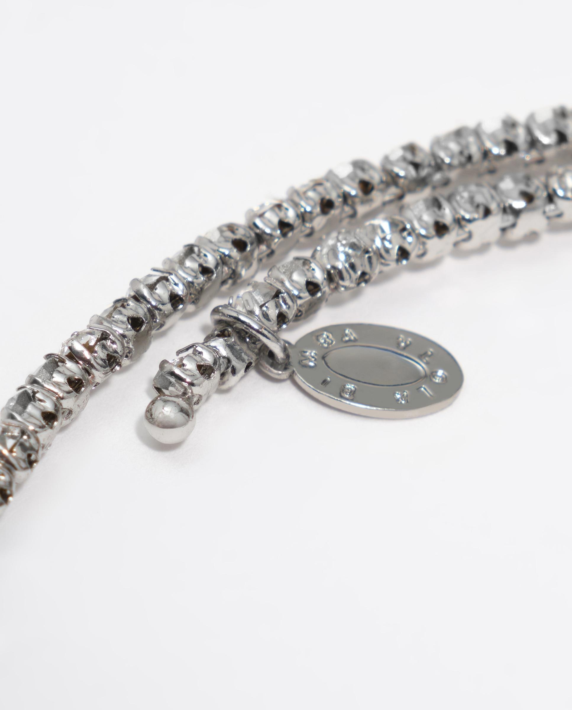 Choker Cristais e Corrente Pérola Pérola-3