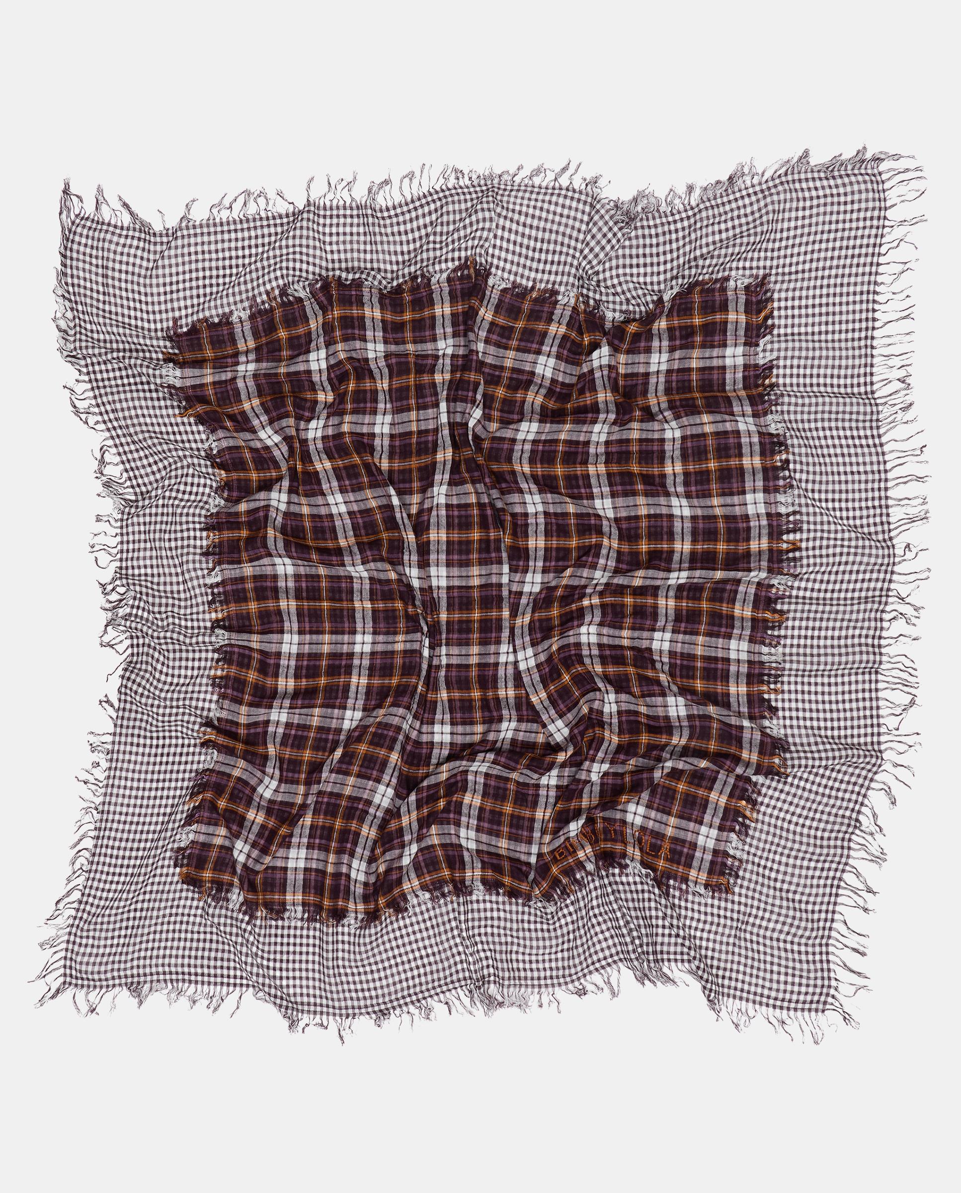 Écharpe Patchwork Marco Tartanes Roxo-3